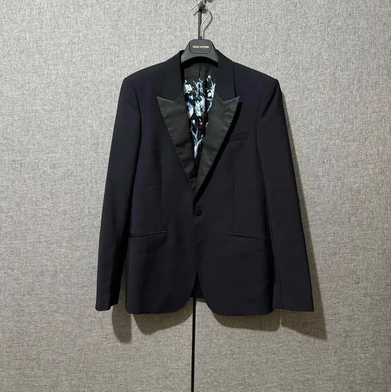 Alexander McQueen Alexander McQueen Blue Wool Blend Men's Jacket 0089 Size US M / EU 48-50 / 2 - 1 Thumbnail
