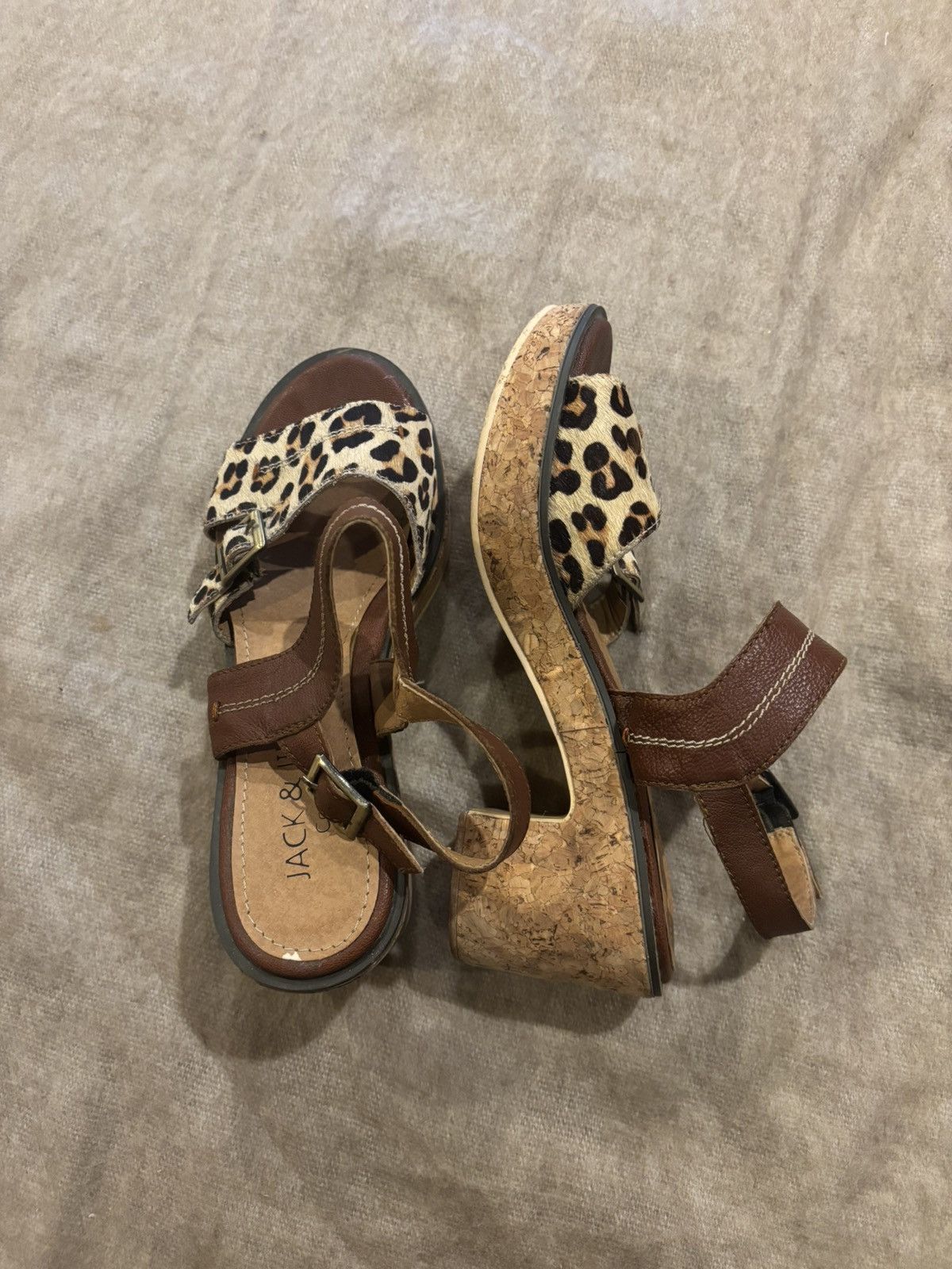 Other Leopard print sandals.wf-113 Size US 6 / IT 36 - 7 Thumbnail