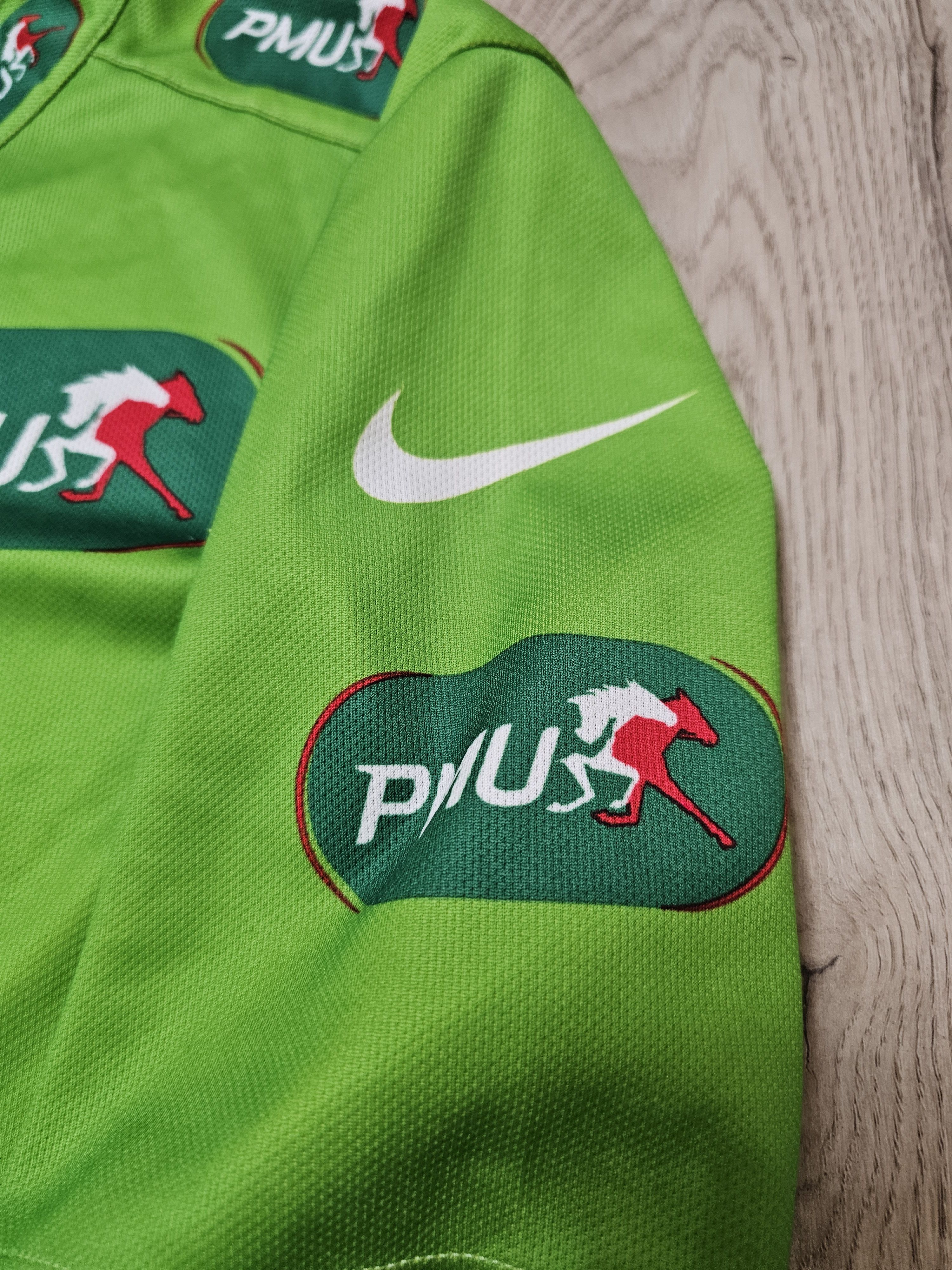 Nike × Vintage NIKE TOUR DE FRANCE 2010 CYCLING JERSEY CYCLING TEAM PMU Size US M / EU 48-50 / 2 - 5 Thumbnail