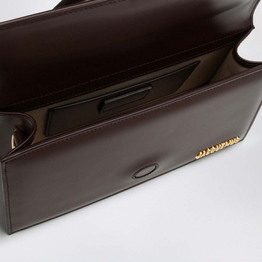 Jacquemus o1d2blof0824 Size: OS / Le Grand Bambino Bag in Dark Brown Size ONE SIZE - 4 Thumbnail