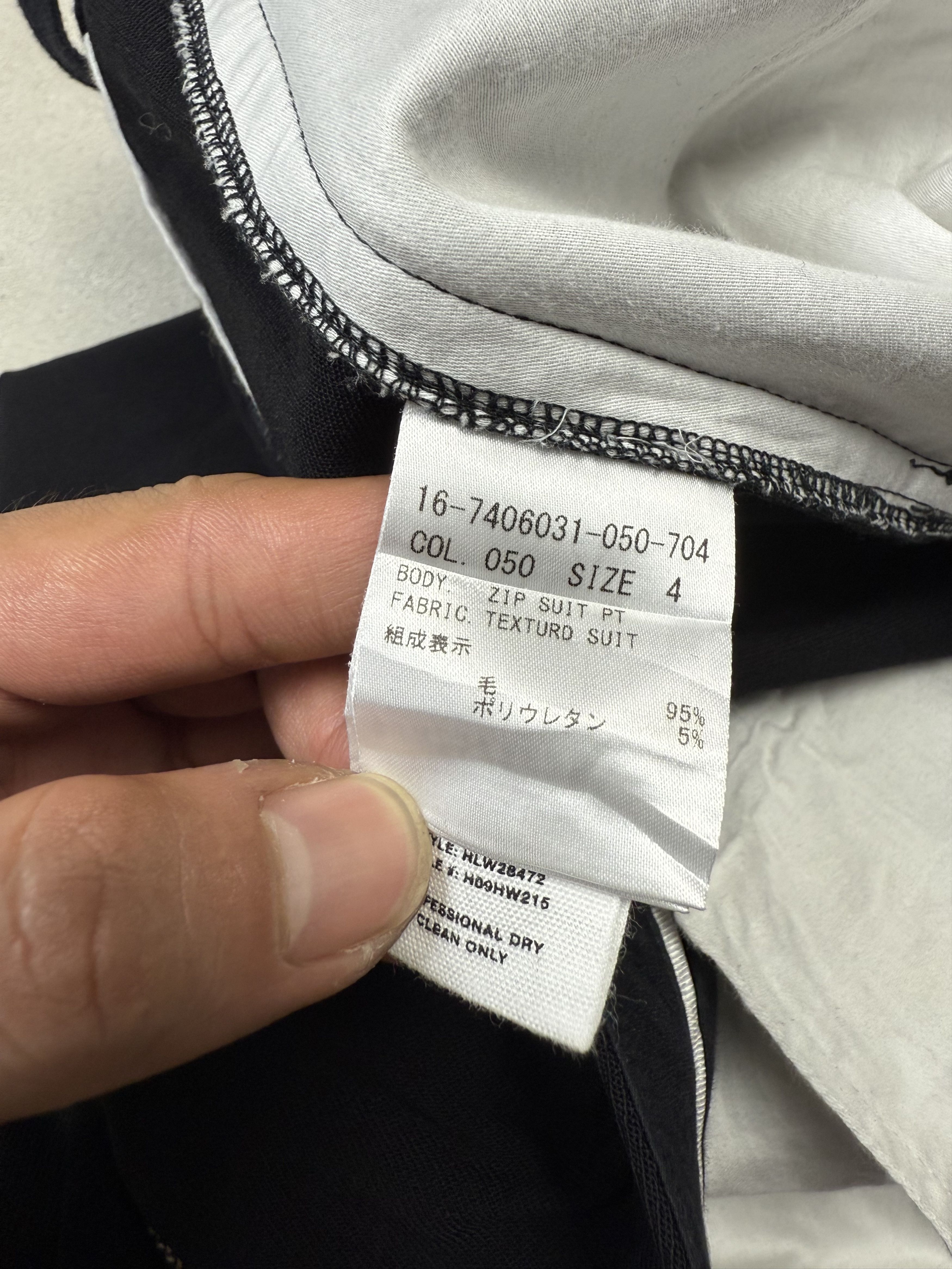 Helmut Lang Helmut Lang Side Zipper Wool Pants Size 4 Size 30" / US 8 / IT 44 - 8 Thumbnail