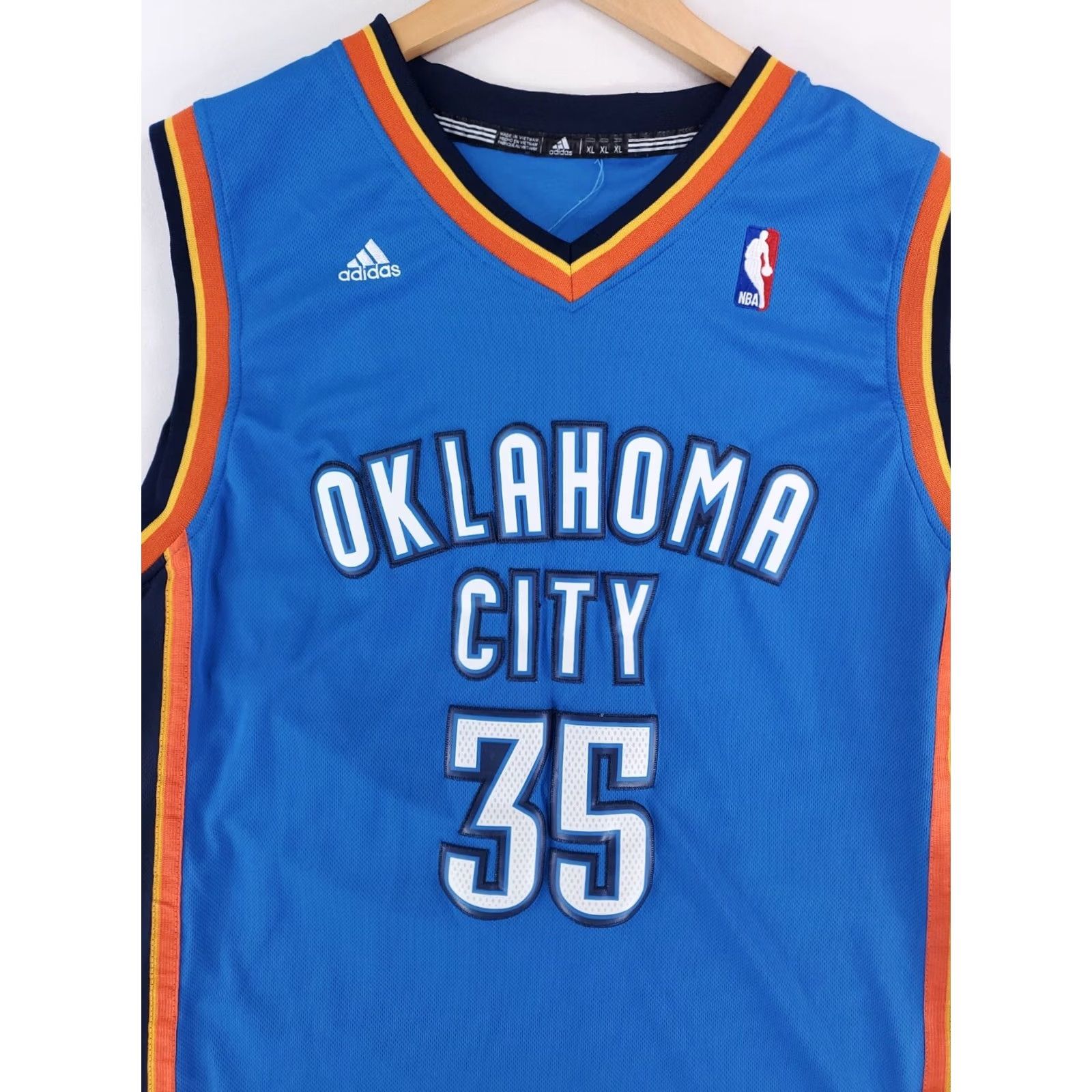 Adidas Adidas Thunder Kevin Durant Jersey 35 Blue Mens XL Size US XL / EU 56 / 4 - 3 Thumbnail