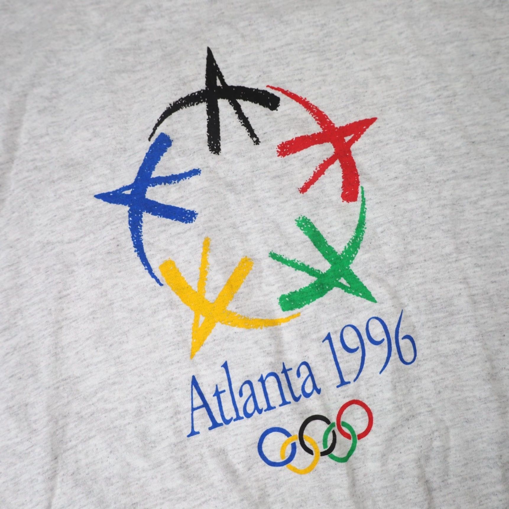 Vintage VINTAGE NWT 1996 Atlanta Olympics Graphic T Shirt Size US L / EU 52-54 / 3 - 4 Thumbnail