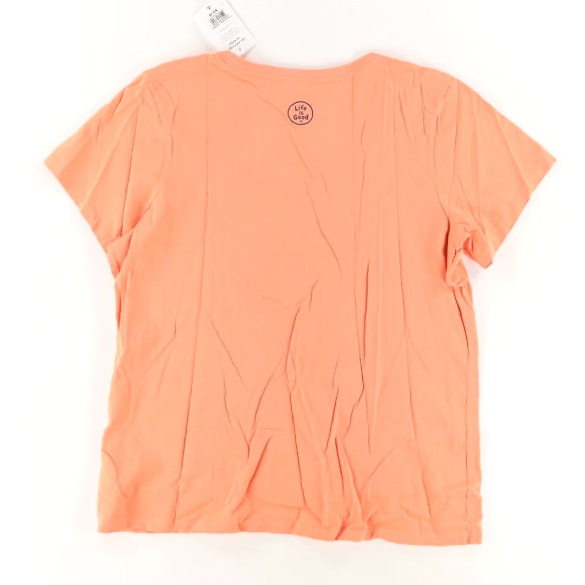 Life is Good Life is Good Save the Ales Whale Solid T-Shirt Peach Women's XL Shirt Women XL Peach Life is Good Save the Ales Whale T-Shirt Size XL / US 12-14 / IT 48-50 - 4 Thumbnail