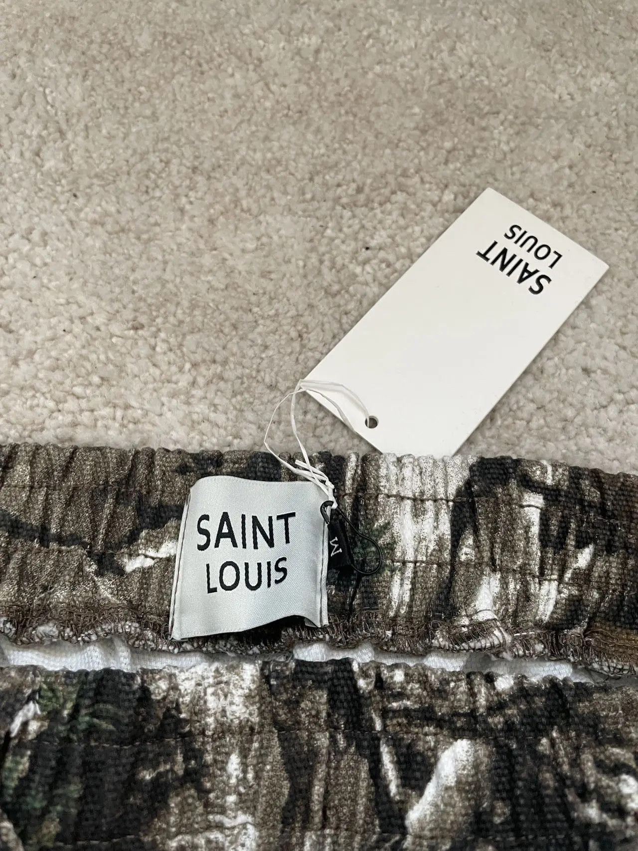 Other Saint Louis Green Tree Camo Cargo Pants Size US 32 / EU 48 - 6 Thumbnail