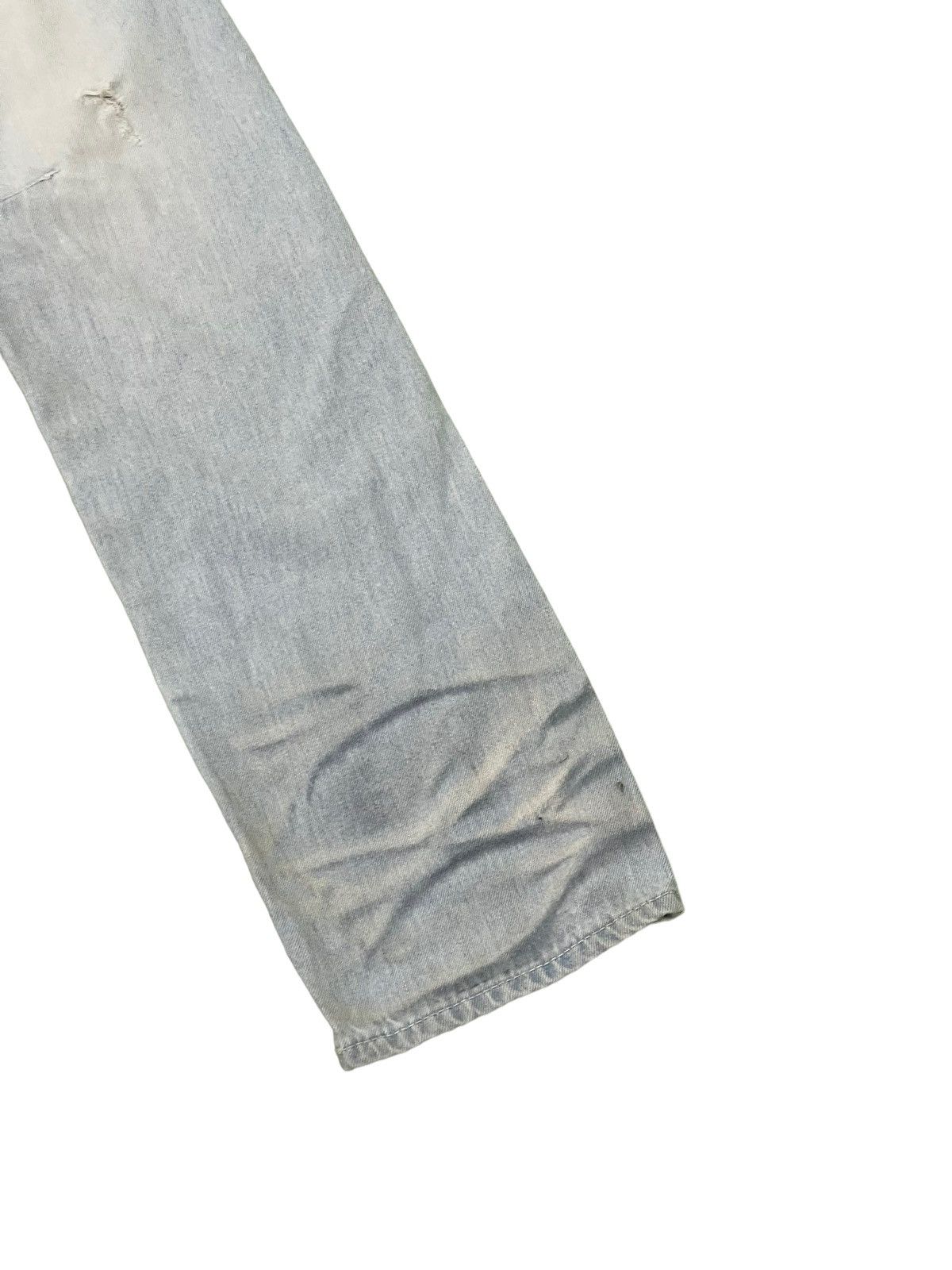 Japanese Brand Slim Jeans Vanquish Japan Distress Acid Wash 6🟦9 Size US 35 - 4 Thumbnail