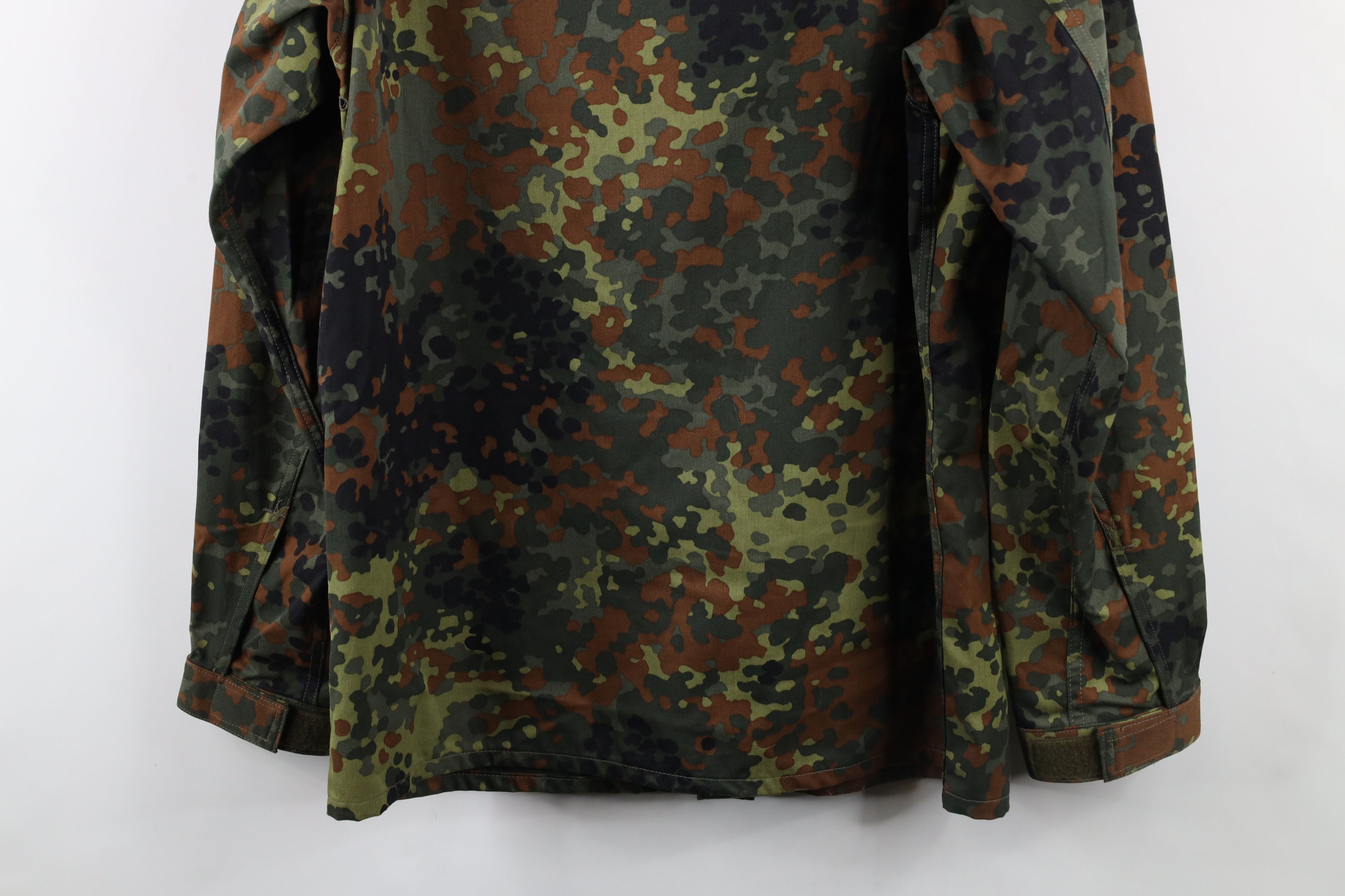 Vintage Vintage 90s German Military Camouflage Field Combat Jacket Size US XL / EU 56 / 4 - 14 Thumbnail