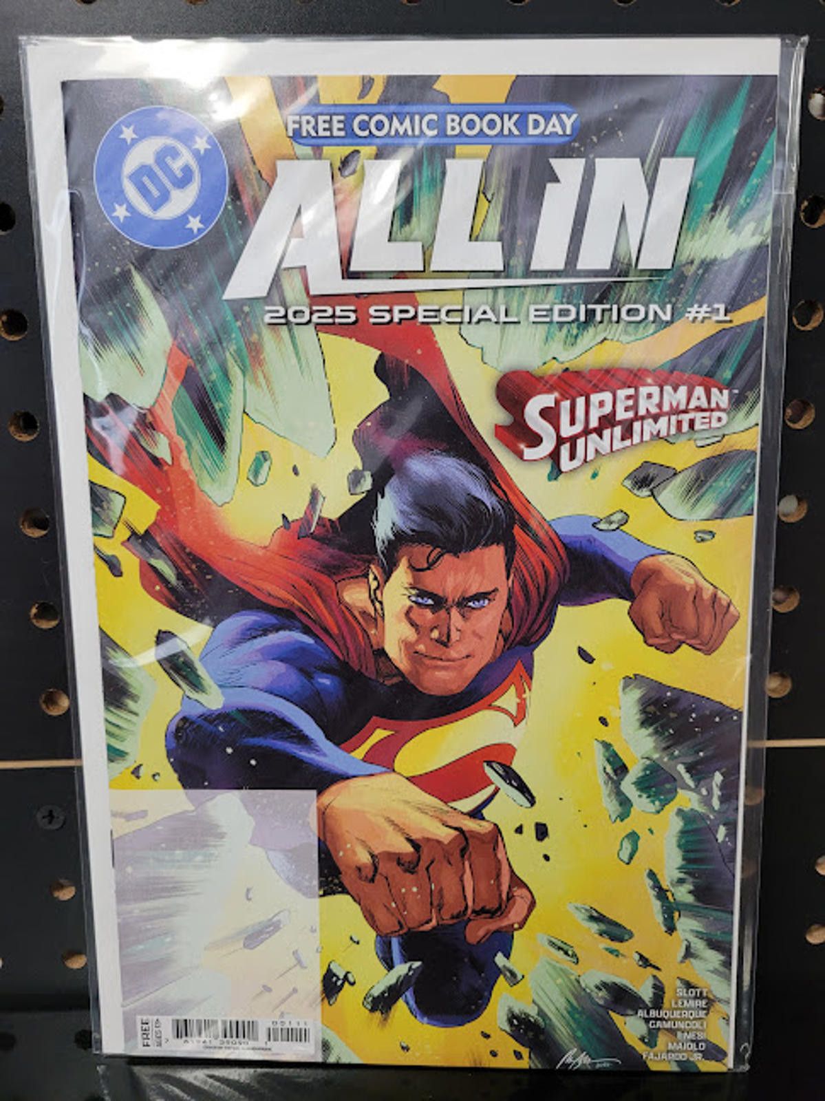 DC Comics DC All In Special Edition #1 FCBD 2025 Unstamped NM Size ONE SIZE - 1 Preview