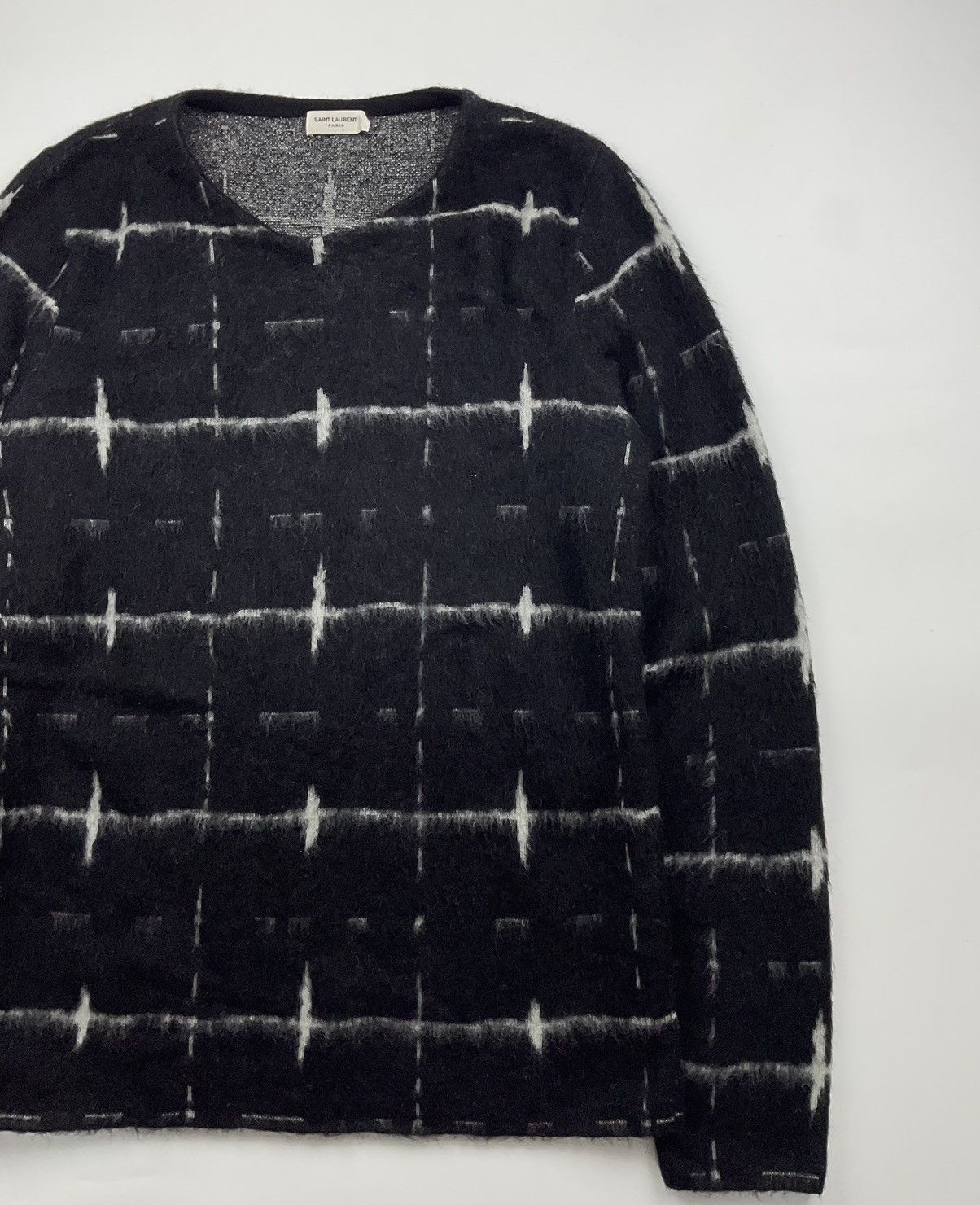 Saint Laurent Paris Saint Laurent Mohair Sweater Size US S / EU 44-46 / 1 - 4 Thumbnail