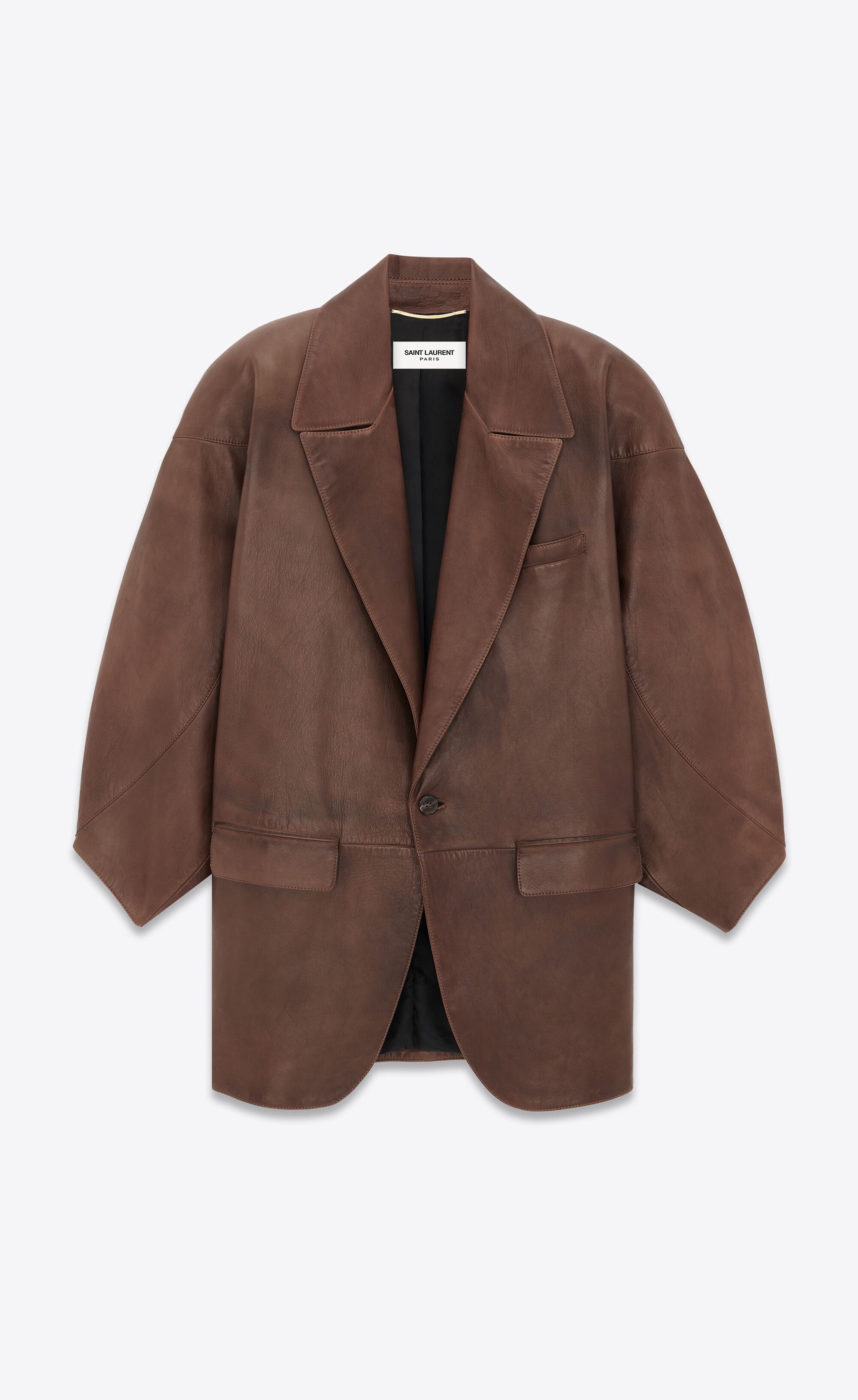 $8K VALUE Oversized Jacket in lambskin