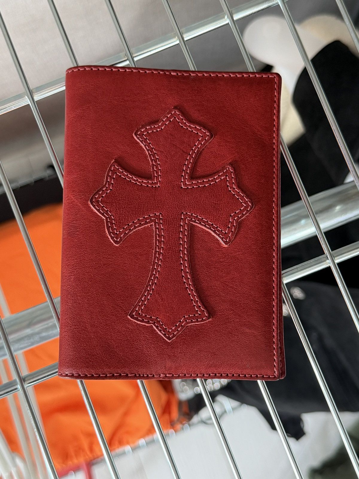 Chrome Hearts Chrome Hearts Cross Patch Passport Case Wallet Size ONE SIZE - 1 Thumbnail