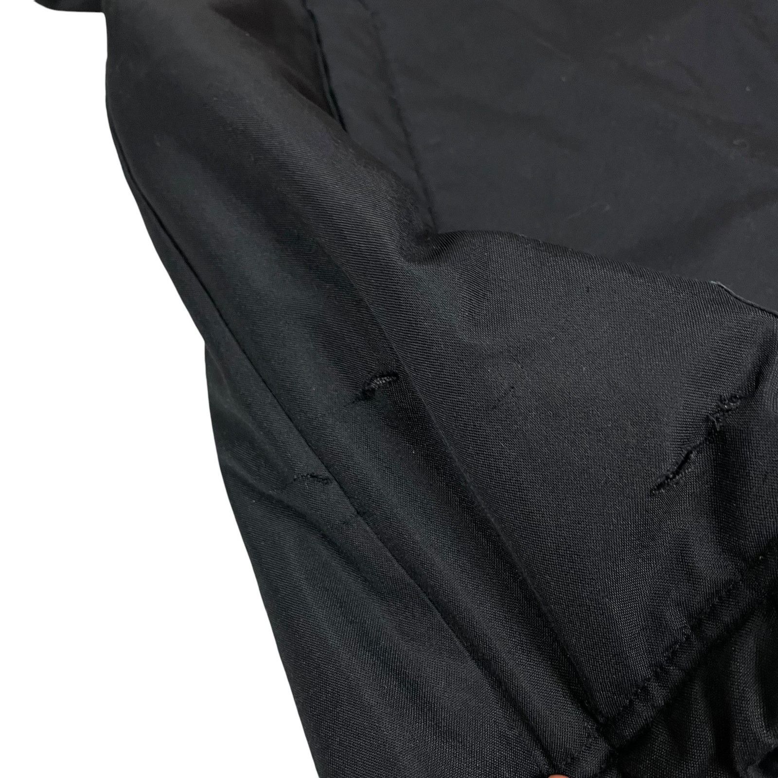 Nike × Vintage Nike Men's Black Swoosh Full Zip Windbreaker Jacket Large Size US L / EU 52-54 / 3 - 6 Thumbnail