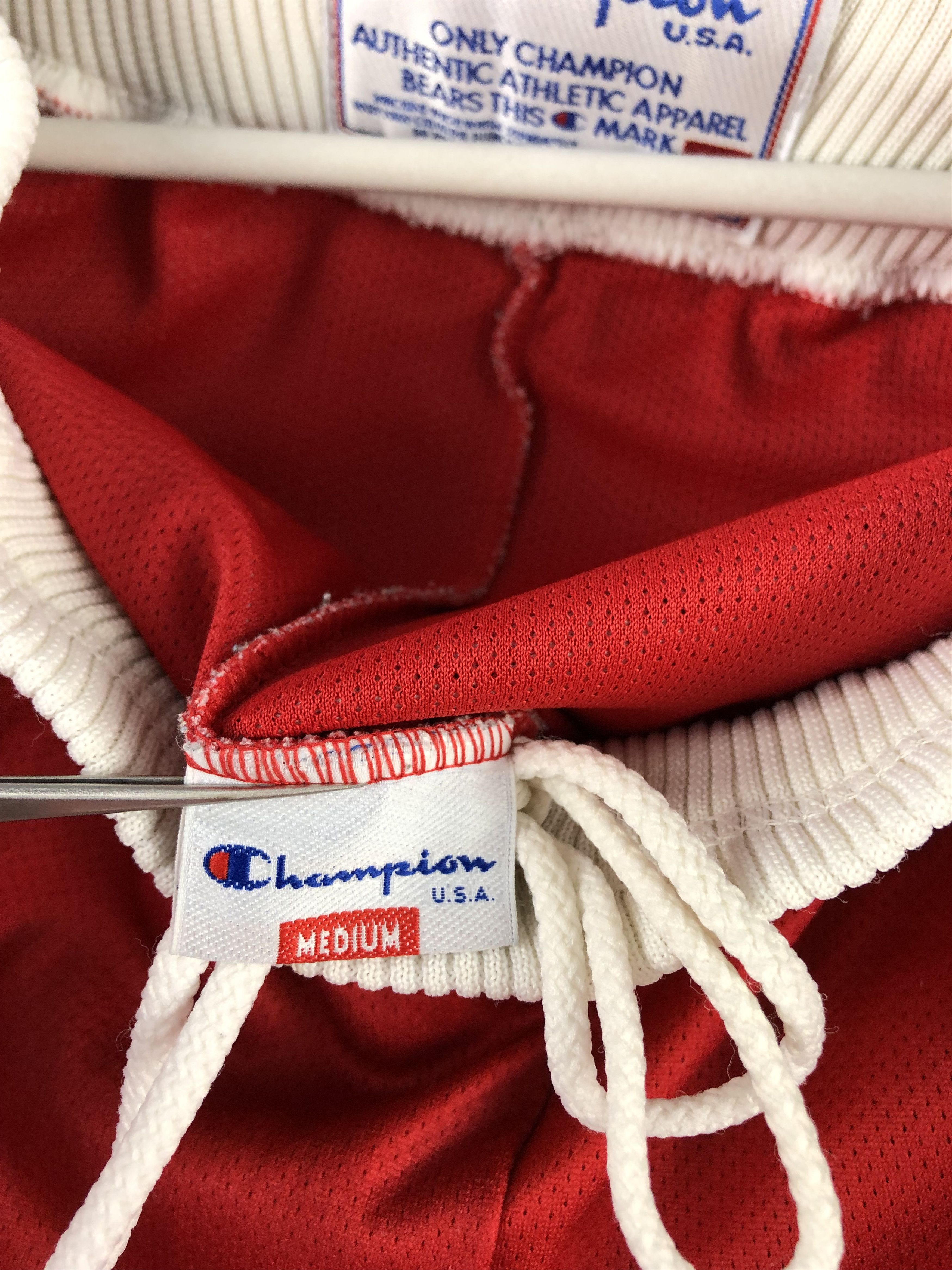 Champion Vintage Authentic Pro Cut Game Shorts Chicago Bulls Champion Size US 32 / EU 48 - 9 Thumbnail