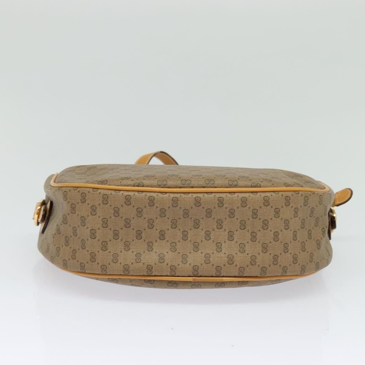 Gucci GUCCI Micro GG Supreme Shoulder Bag Pvc Beige Gold 001 115 Size ONE SIZE - 9 Thumbnail