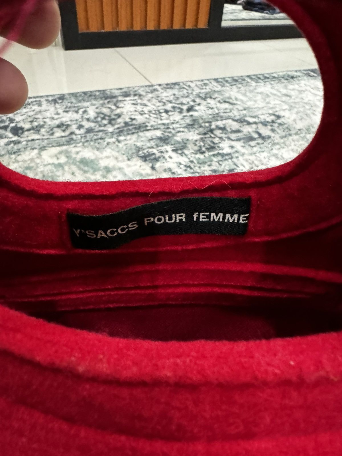 Yohji Yamamoto Y'SACCS POUR FEMME YOHJI YAMAMOTO RARE HANDHELD BAG Size ONE SIZE - 6 Thumbnail