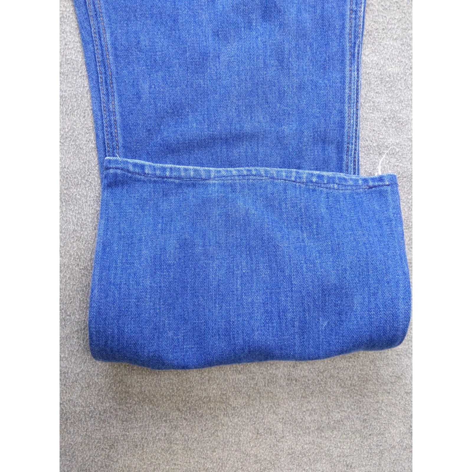 Wrangler VINTAGE Wrangler Jeans Mens 36x34 Blue 945 Flare Made In USA 90s Retro Size US 36 / EU 52 - 2 Thumbnail