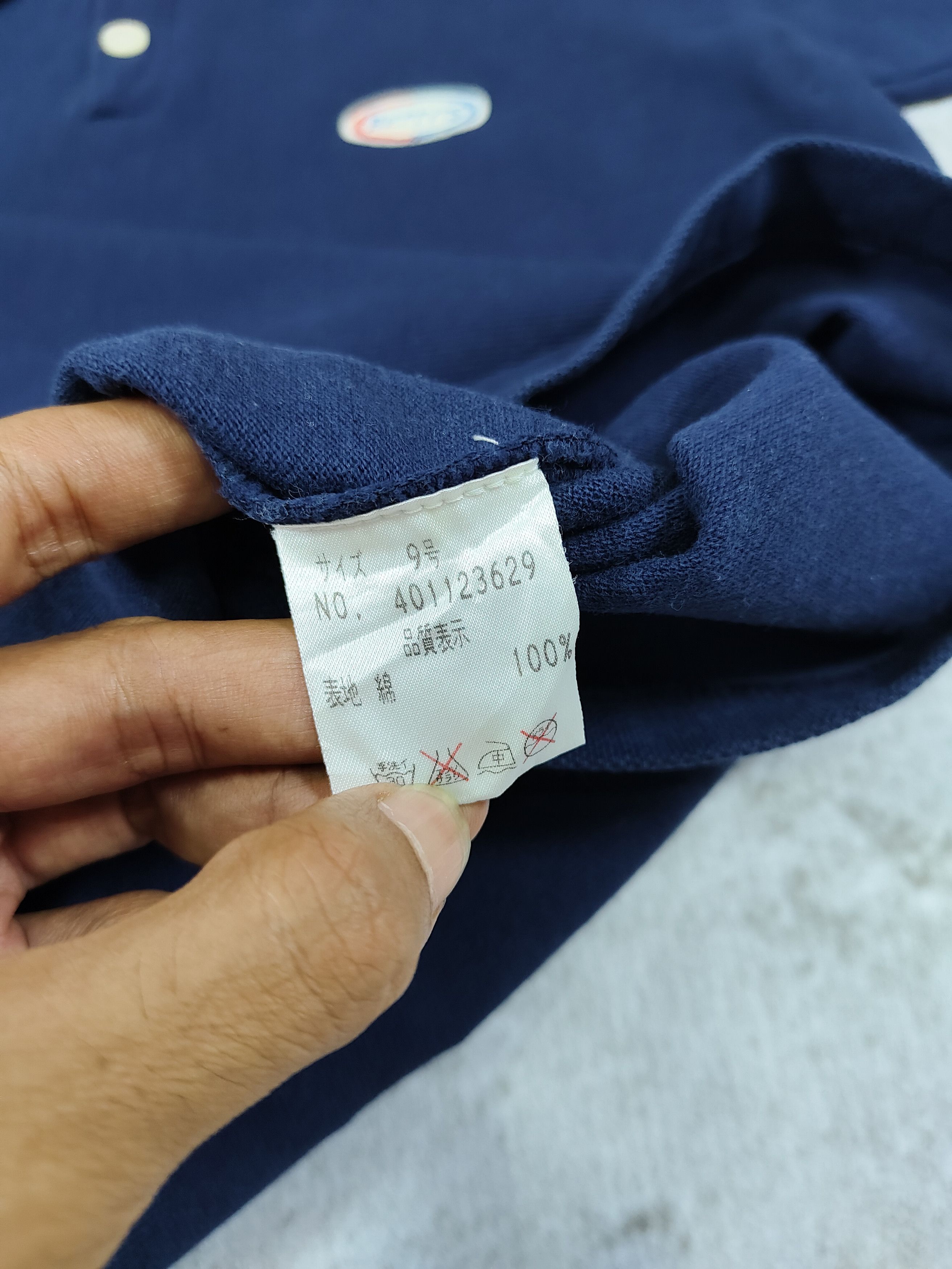 Japanese Brand 90s Betty’s Blue Shinji Abe🇯🇵 Logo Patch Retro Minimalist Size M / US 6-8 / IT 42-44 - 5 Thumbnail