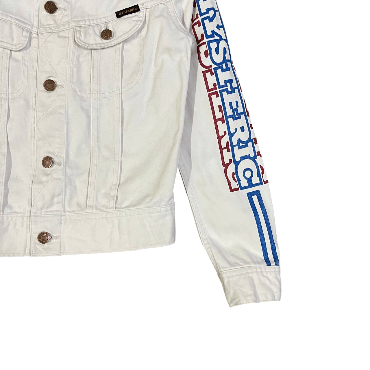 Hysteric Glamour Vintage 90's Hysteric Glamour Rock N Roll Denim Jacket Size US S / EU 44-46 / 1 - 9 Thumbnail