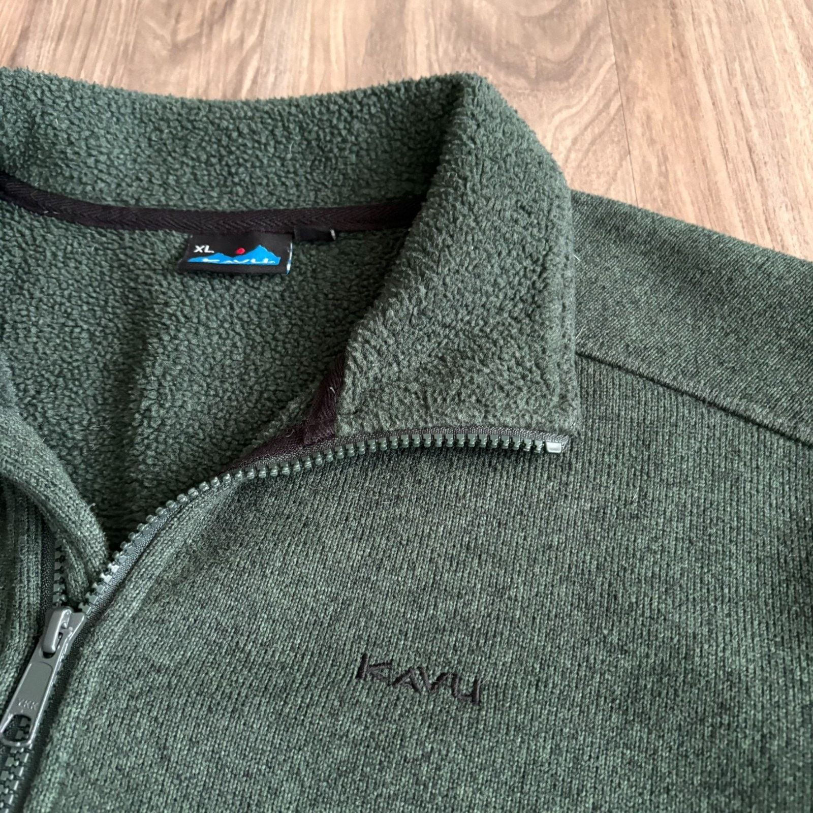 KAVU Kavu Jacket Men's Size XL Green Half Zip Long Sleeve Size US XL / EU 56 / 4 - 4 Thumbnail