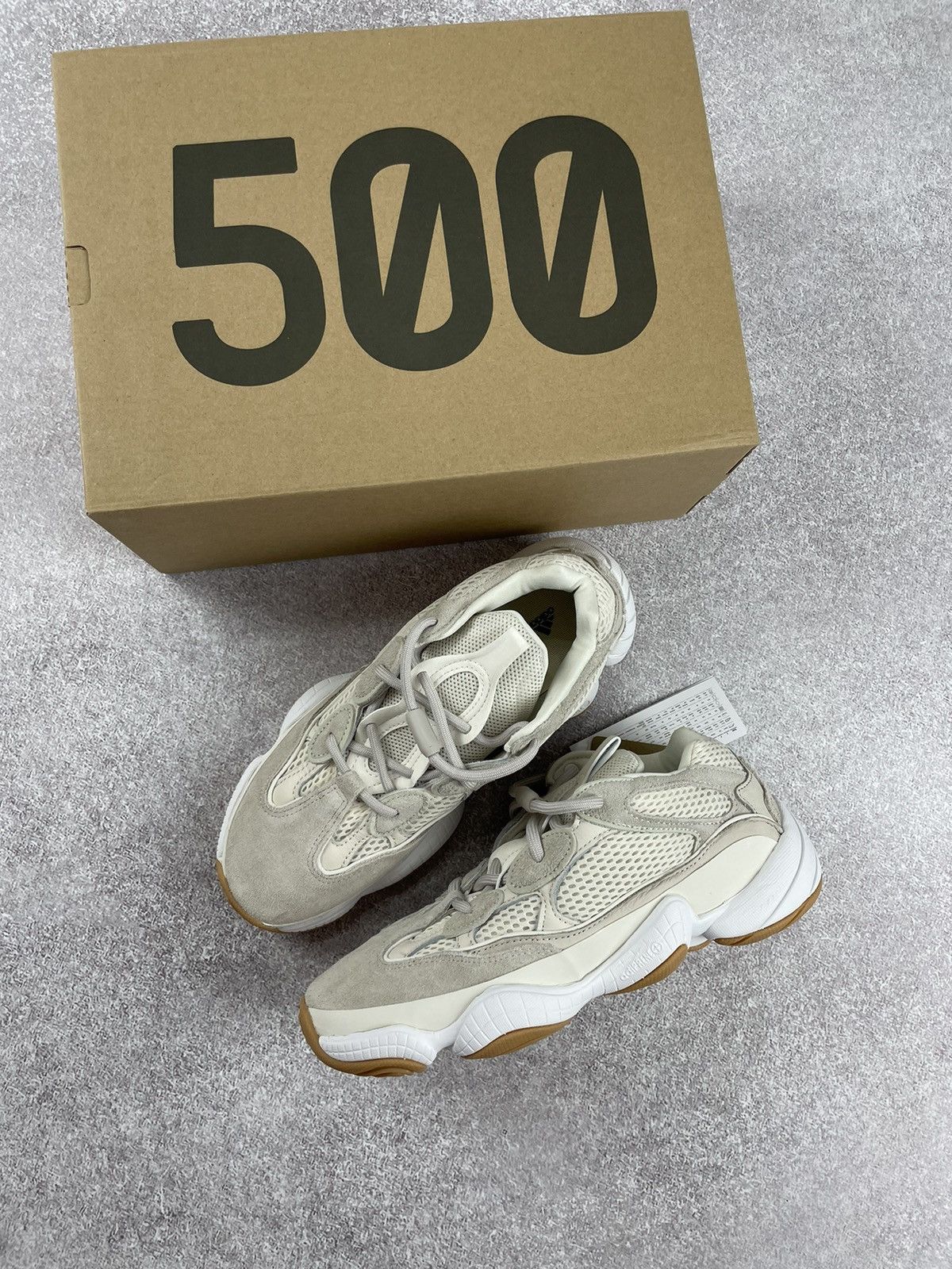 Adidas × Kanye West Adidas Kanye West Yeezy 500 Stone Taupe Size 7.5 Size US 7.5 / EU 40-41 - 4 Thumbnail
