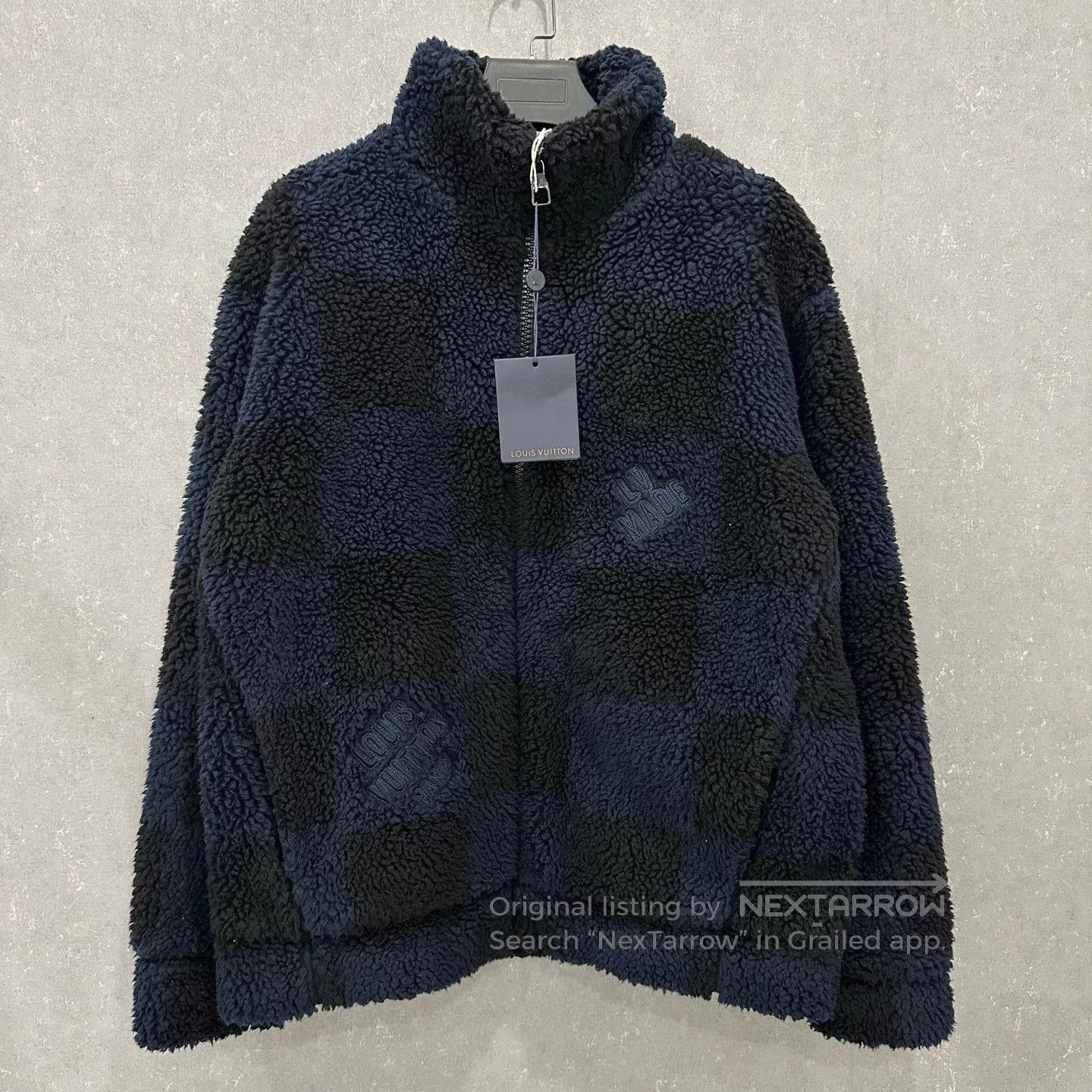 Louis Vuitton Louis Vuitton Checkered Teddy Fleece Jacket. Size US XXL / EU 58 / 5 - 1 Thumbnail