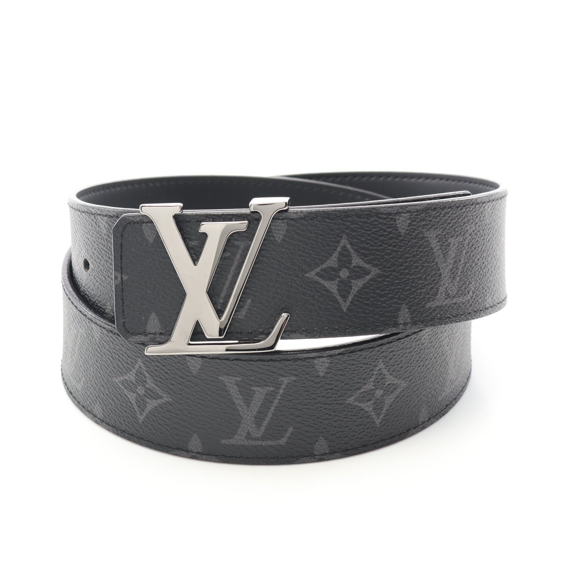 Louis Vuitton Louis Vuitton Lv Initial Belt Leather Black Reversible Size ONE SIZE - 1 Thumbnail