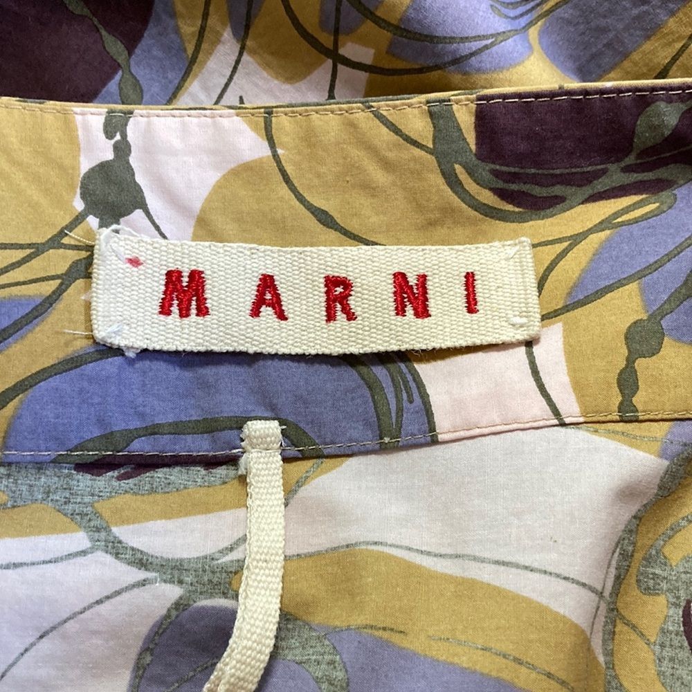 Marni Marni Cotton Skirt Womens Size 40 Fits Size M Made in Italy Size 30" / US 8 / IT 44 - 2 Thumbnail
