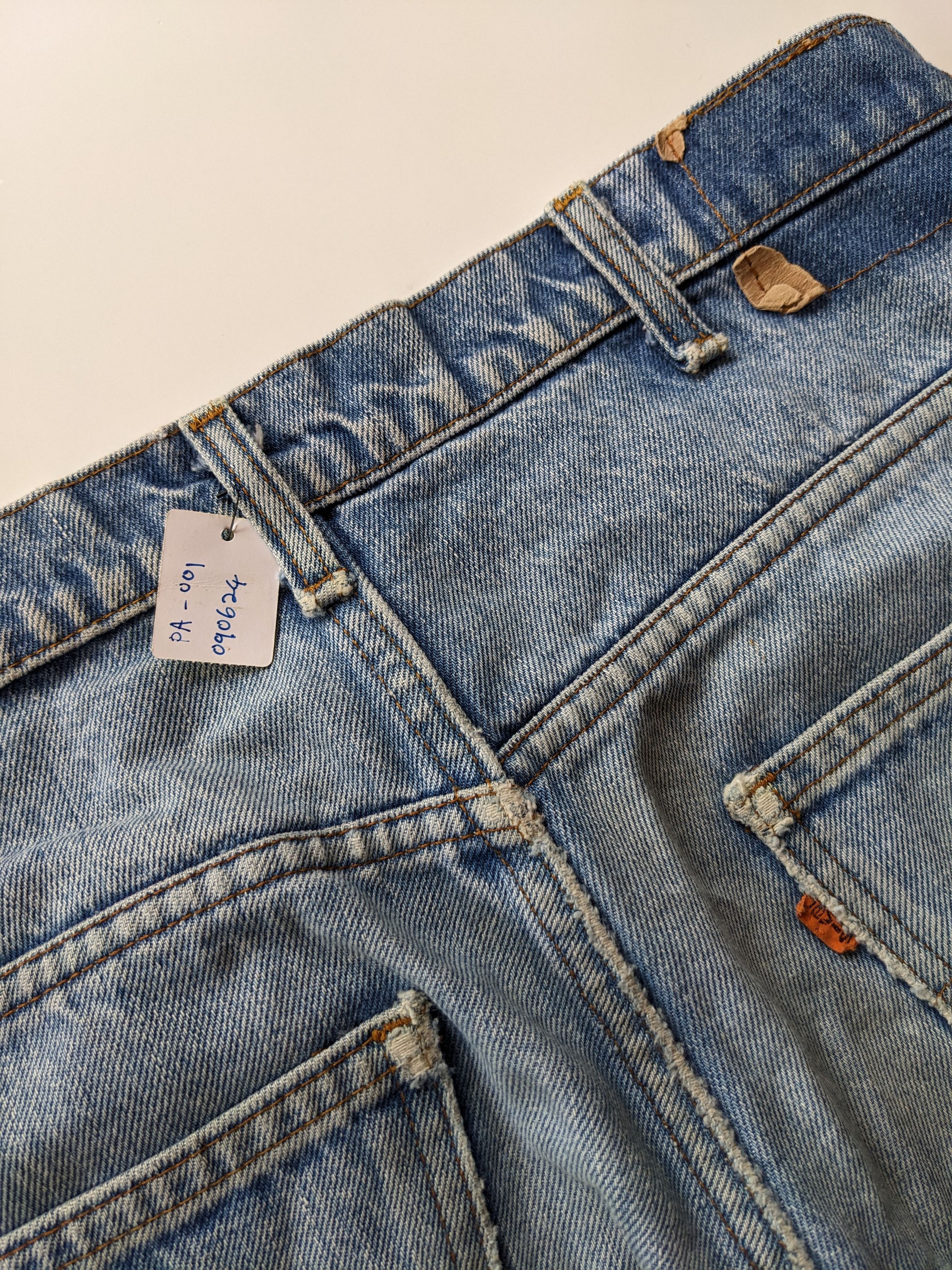 Levi's × Levi's Vintage Clothing Vintage 80s Levi's oren tag Big E shortpant jort Size US 35 - 6 Thumbnail