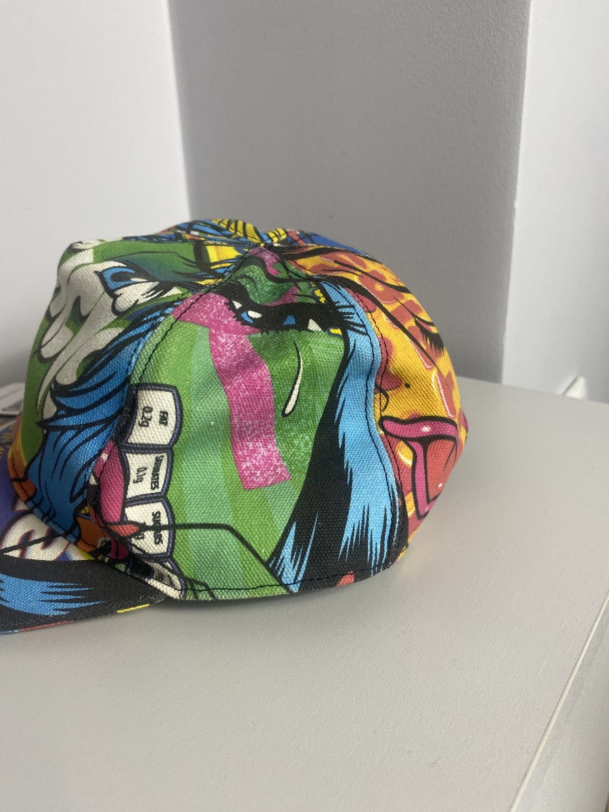 Moschino Moschino pop cap hat with colo pop art print new with rafa Size ONE SIZE - 4 Thumbnail