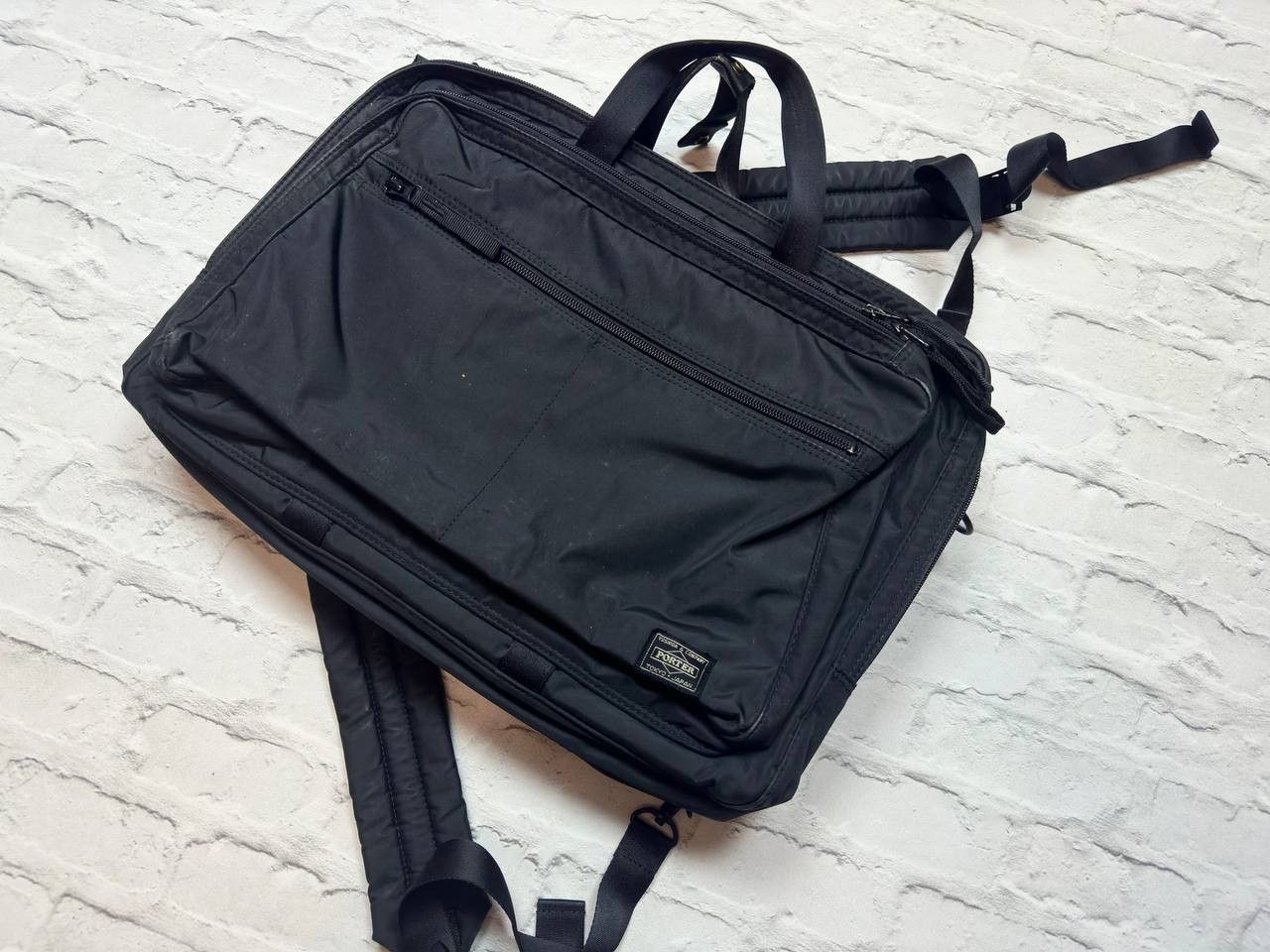 Japanese Brand × Porter × Vintage Porter Yoshida Tanker Laptop Bag Rare Size ONE SIZE - 1 Thumbnail