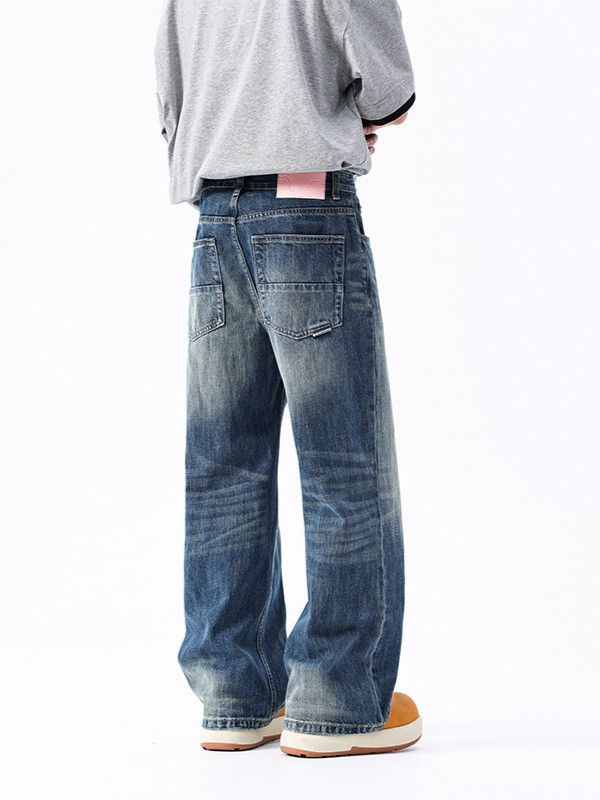 Vintage American retro washed cleanfit jeans Size US 32 / EU 48 - 5 Thumbnail