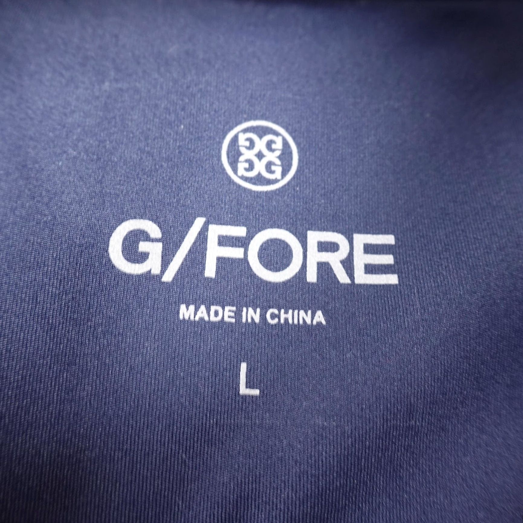 G/FORE G/FORE Vest Mens L Blue Interlock Softshell Full Zip Golf Performance Tech Shirt Size US L / EU 52-54 / 3 - 6 Thumbnail