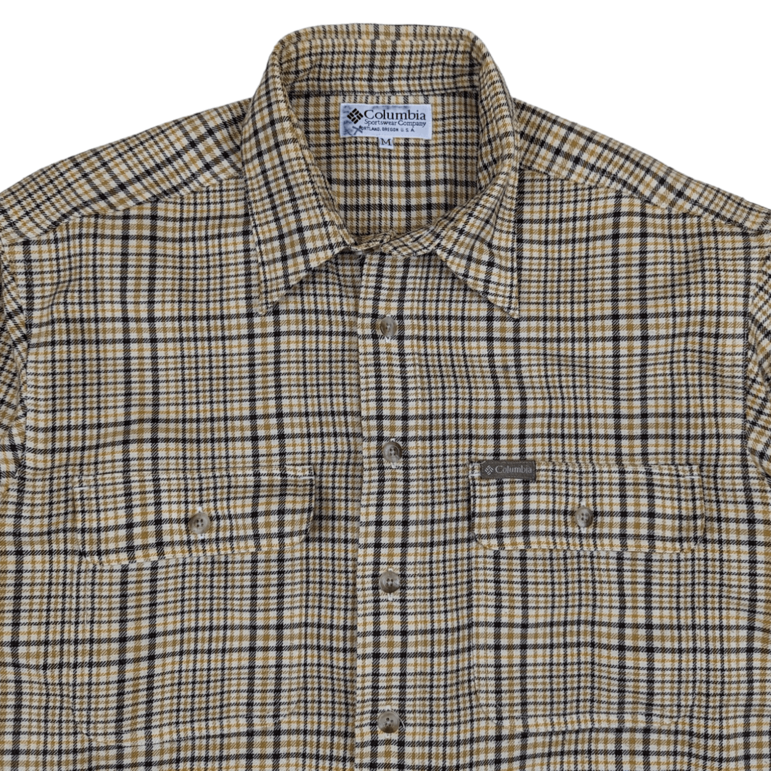 Columbia COLUMBIA Check Button Up Shirt Flannel Outdoor Hiking Size US M / EU 48-50 / 2 - 4 Thumbnail