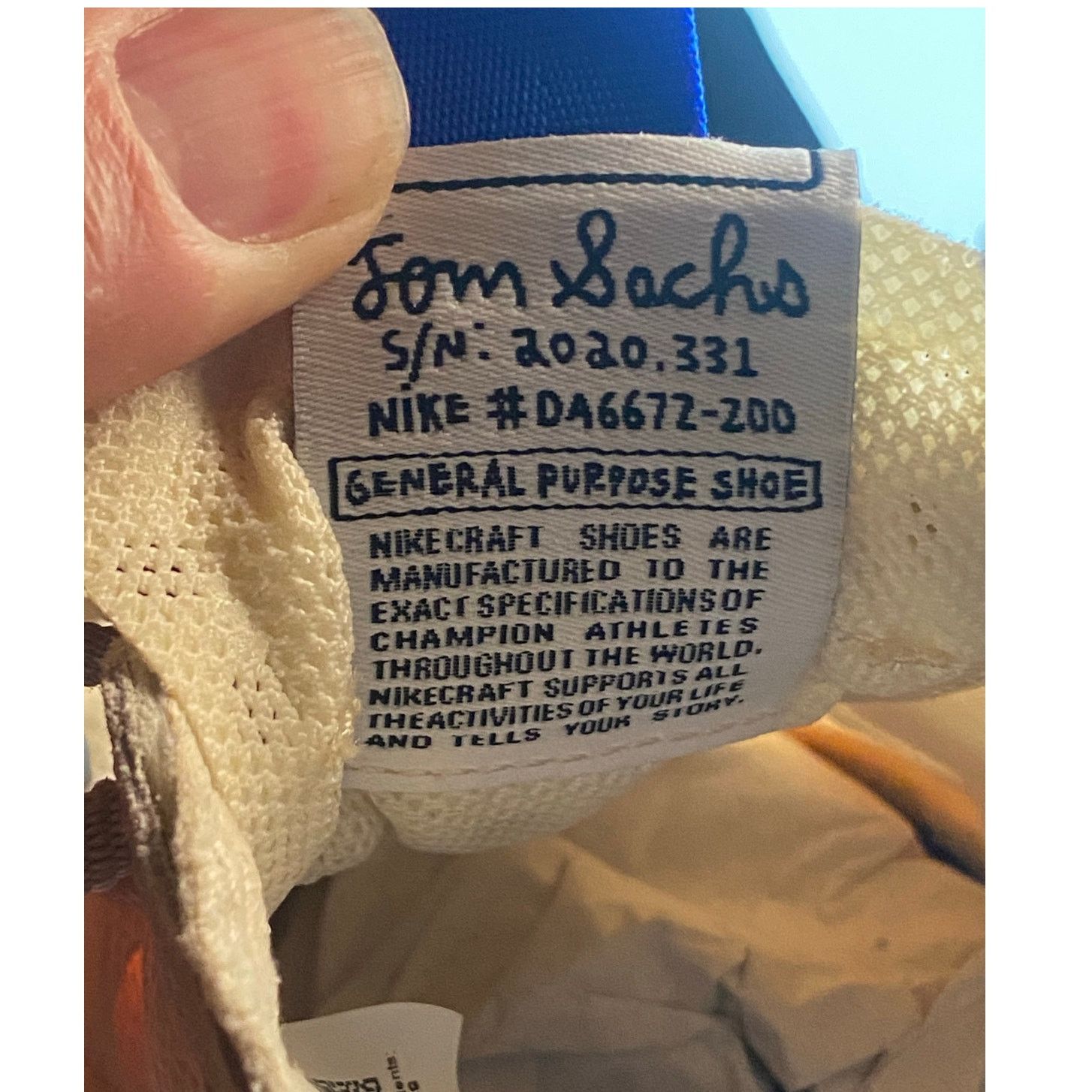 Nike Tom Sachs x NikeCraft General Purpose Shoe 'Studio' w5 m3.5 Size US 5 / IT 35 - 7 Thumbnail