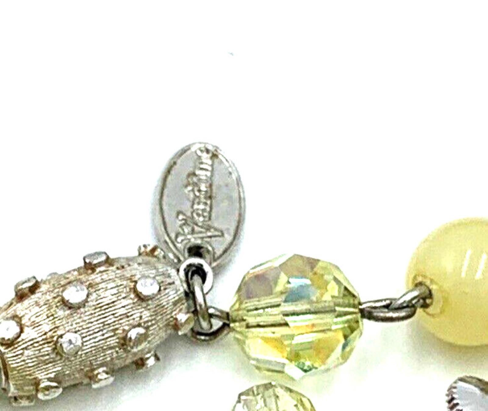 Other Vendome Yellow Glass Bead Cluster AB Necklace & Earrings Size ONE SIZE - 5 Thumbnail