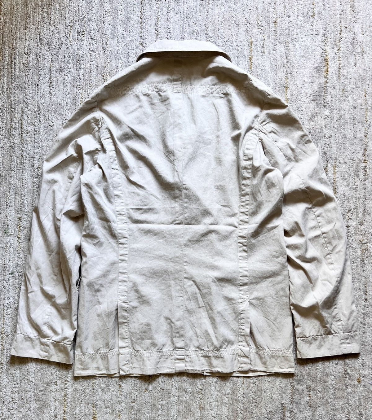 Dries Van Noten Dries Van Noten Beige 3 Button Light Jacket Size US M / EU 48-50 / 2 - 2 Thumbnail