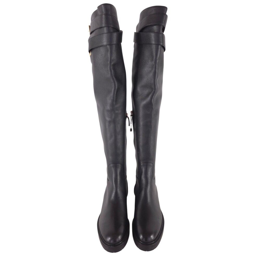 Valentino Valentino Garavani Rockstud V-Logo Tall Boots US 9.5 EU 39.5 Size US 9.5 / IT 39.5 - 2 Thumbnail