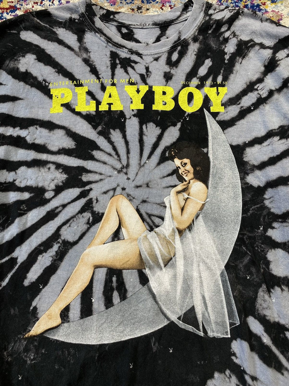 Playboy Playboy Magazine Woman On The Moon Classic Long Sleeve Tees Size US XL / EU 56 / 4 - 5 Thumbnail