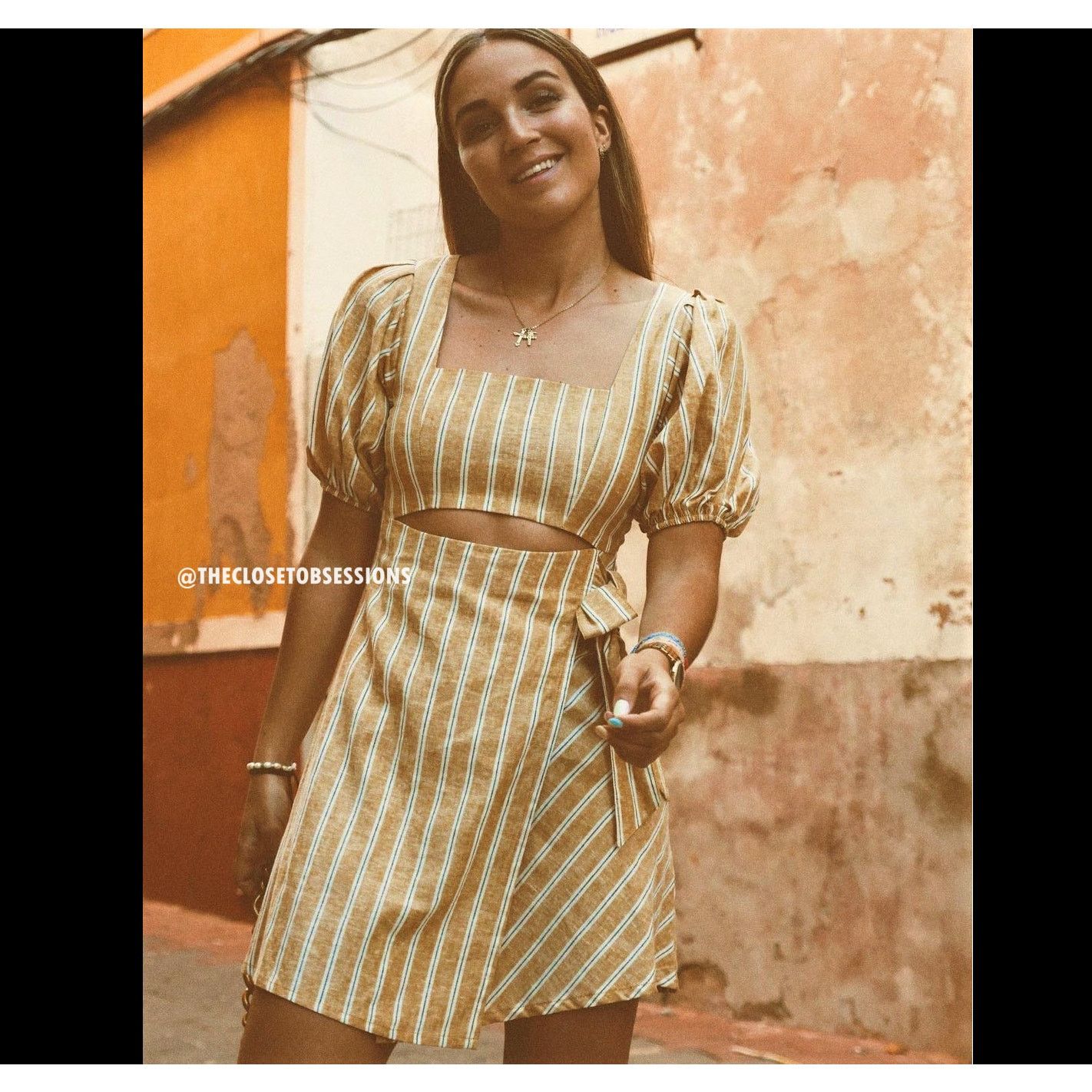 Zara ZARA Mini Dress with Opening Detail Size M / US 6-8 / IT 42-44 - 7 Thumbnail