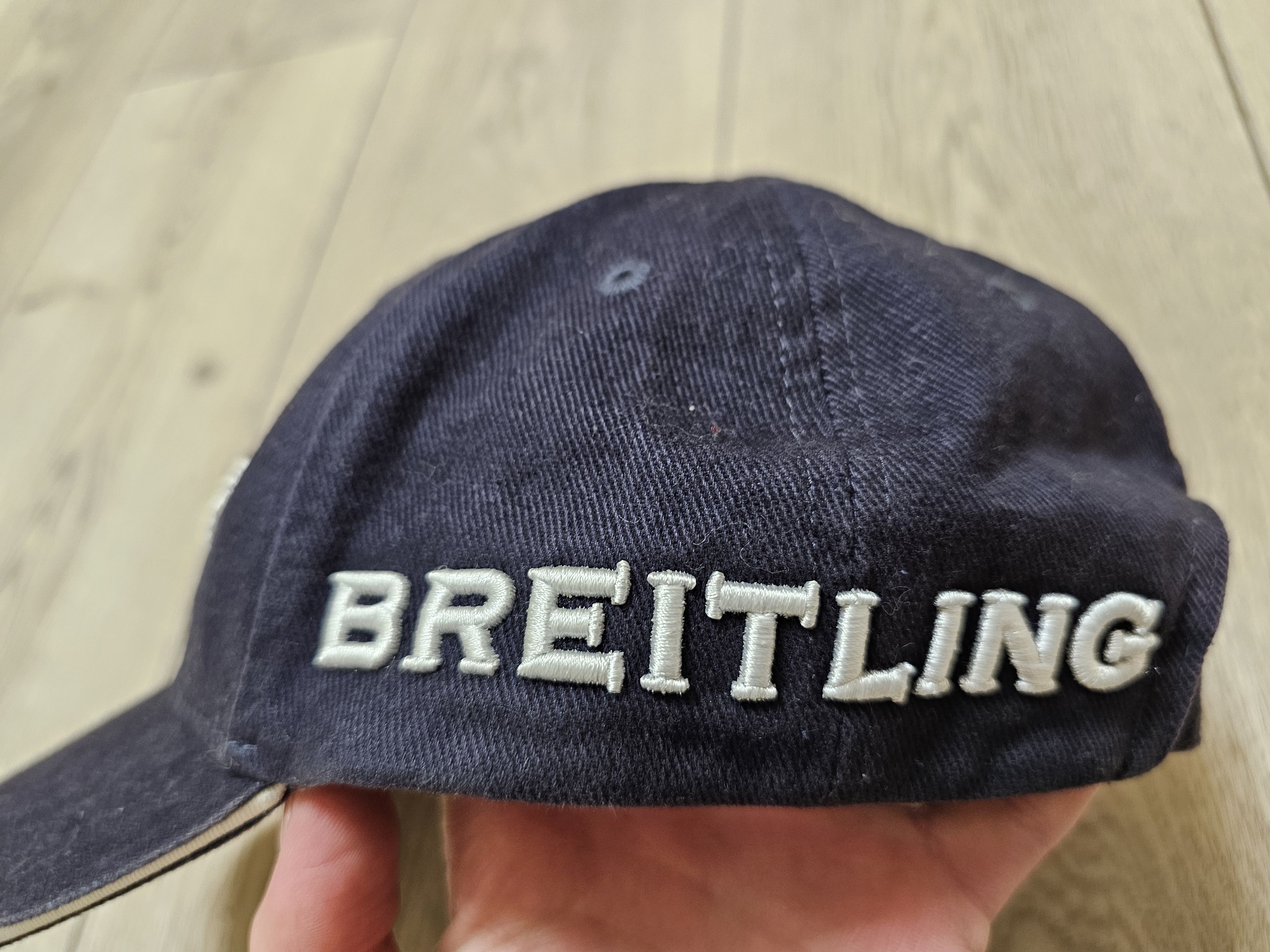 Breitling × Vintage BREITLING CAP VINTAGE 90s SWISS AIR 14 HAT CAP BREITLING Size ONE SIZE - 5 Thumbnail