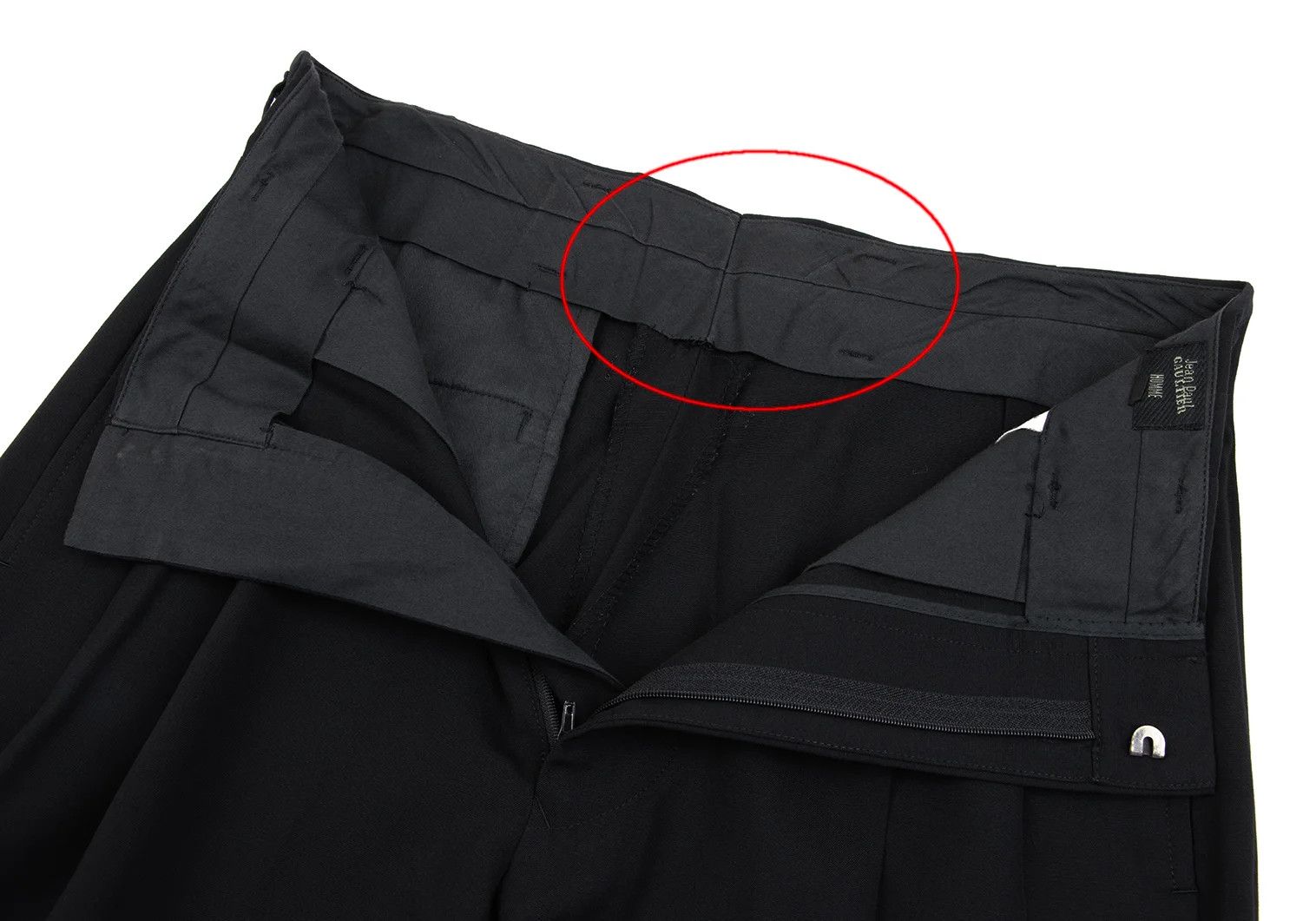 Jean Paul Gaultier Summer Wool Two-Tuck Pants in Black Size 48 Size US 32 / EU 48 - 5 Thumbnail