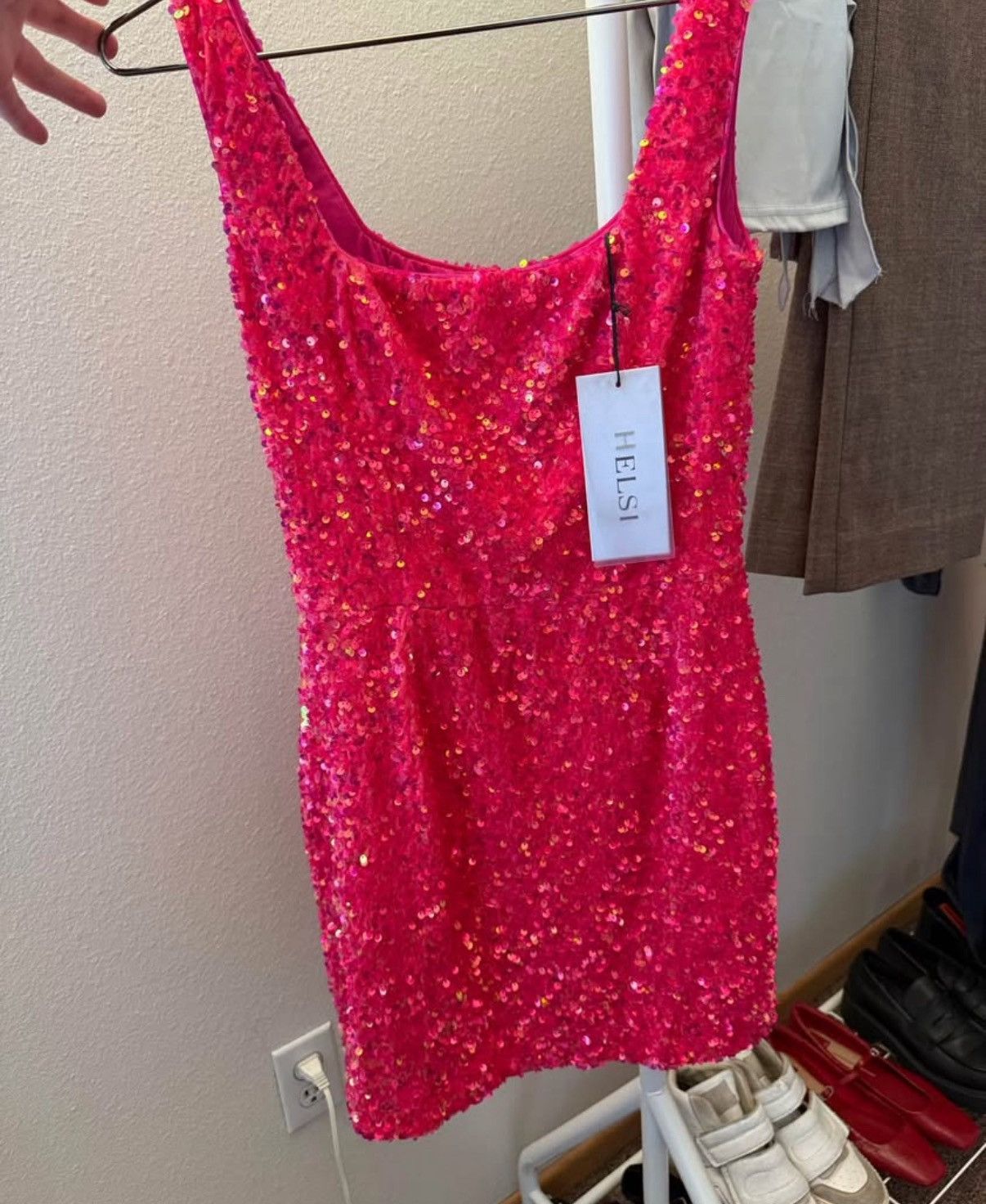 Helmut Lang Helsi Mini Dress brand new Sequin Size XS / US 0-2 / IT 36-38 - 1 Thumbnail