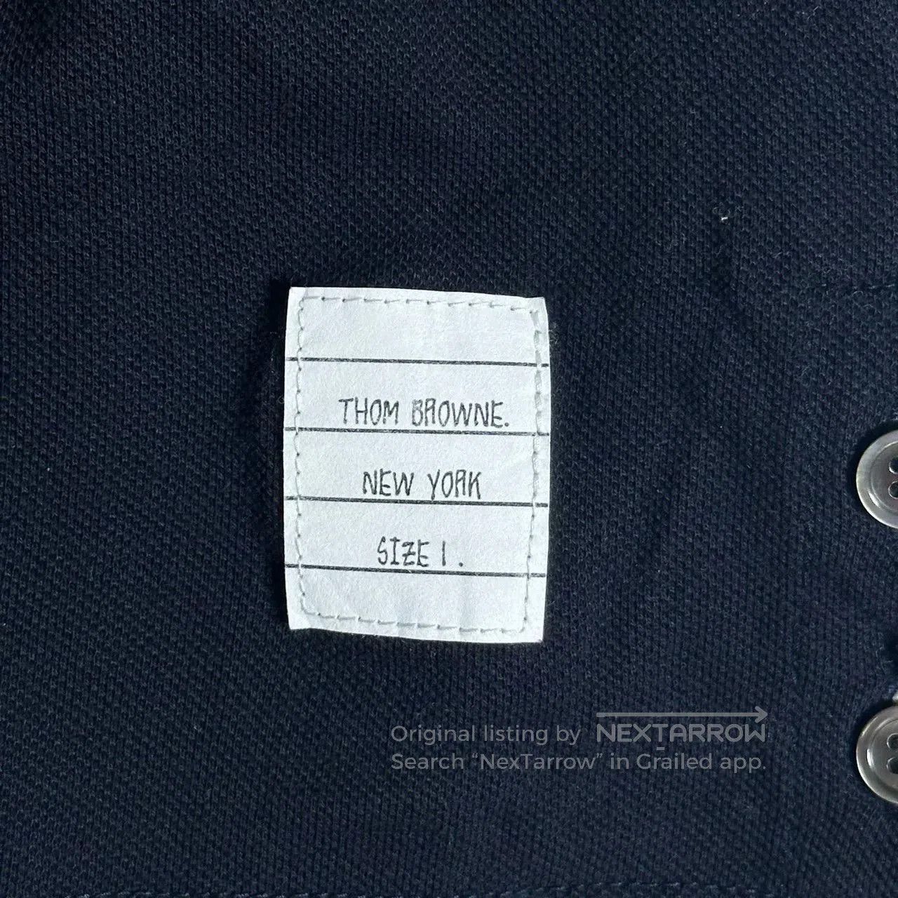 Thom Browne Thom Browne Pocket Polo Shirt. Size US M / EU 48-50 / 2 - 4 Thumbnail