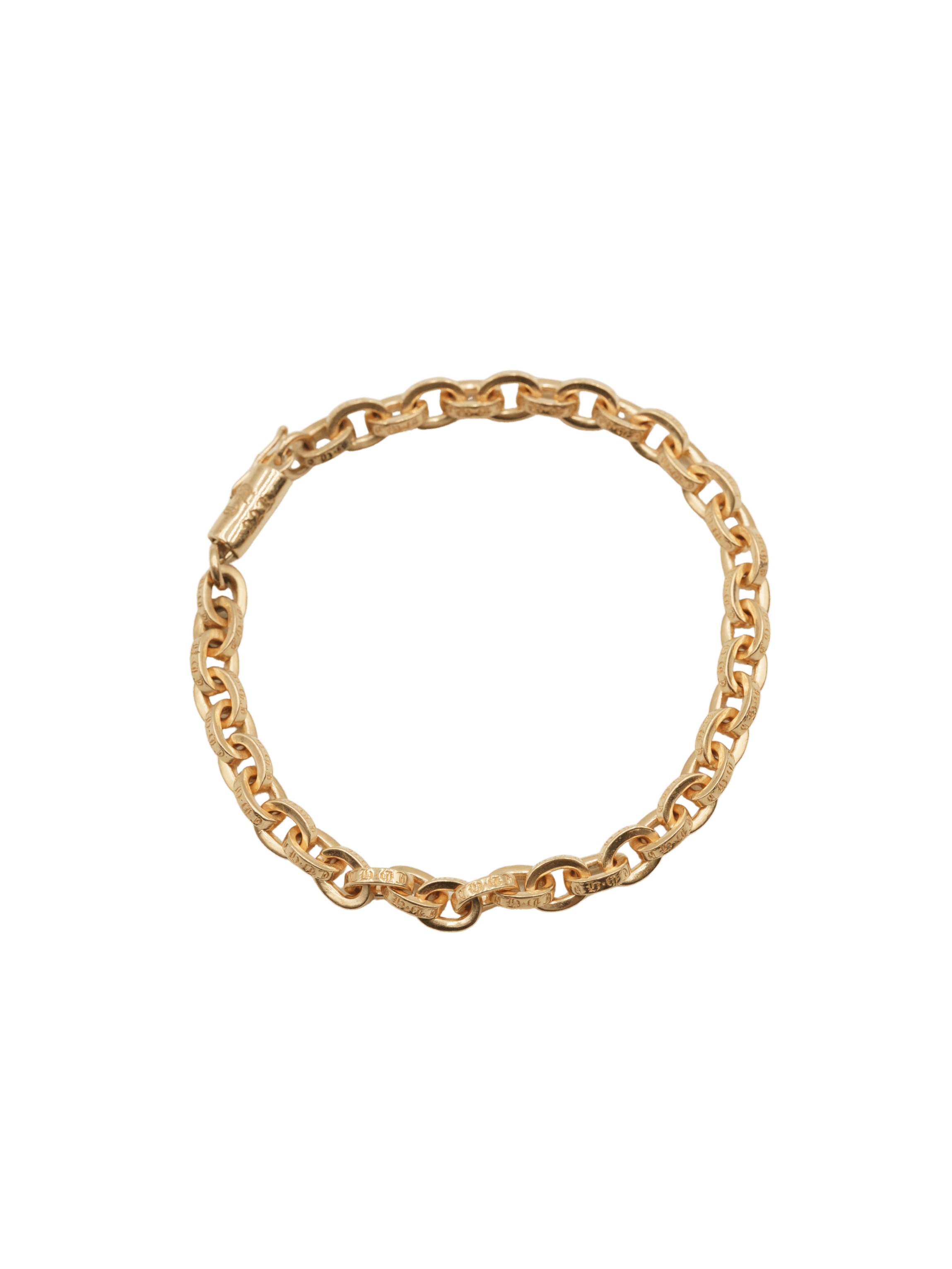 Chrome Hearts Chrome Hearts 22K Paperchain Bracelet - 6.5 inch Size ONE SIZE - 1 Thumbnail