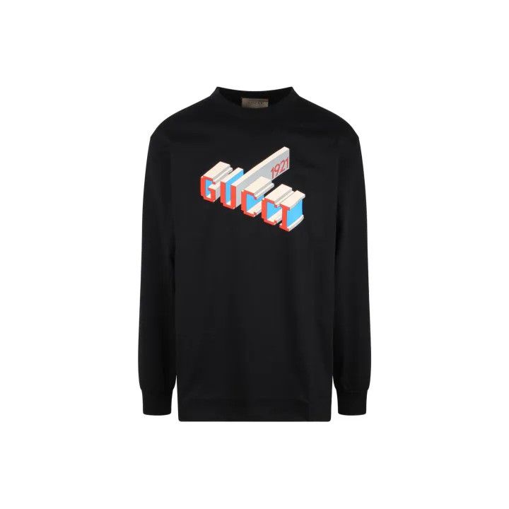 Gucci Gucci SS24 Printed Crew Neck T-shirt Size US S / EU 44-46 / 1 - 1 Thumbnail
