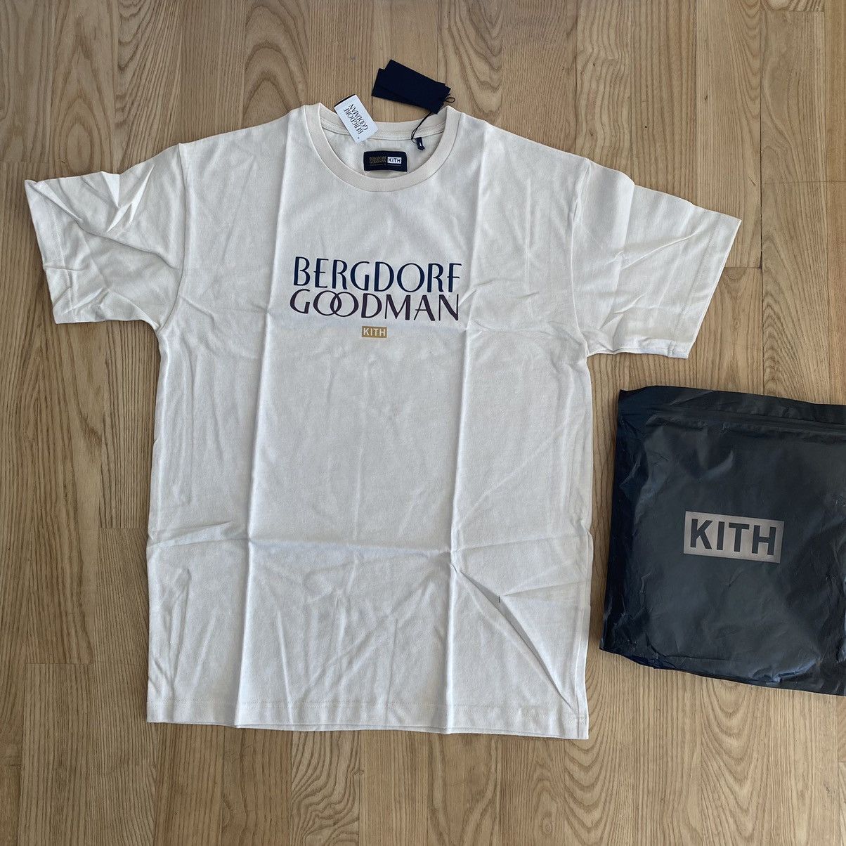 Kith Kith x Bergdorf Goodman Collab Crewneck Tee Street Hypebeast Size US L / EU 52-54 / 3 - 2 Thumbnail