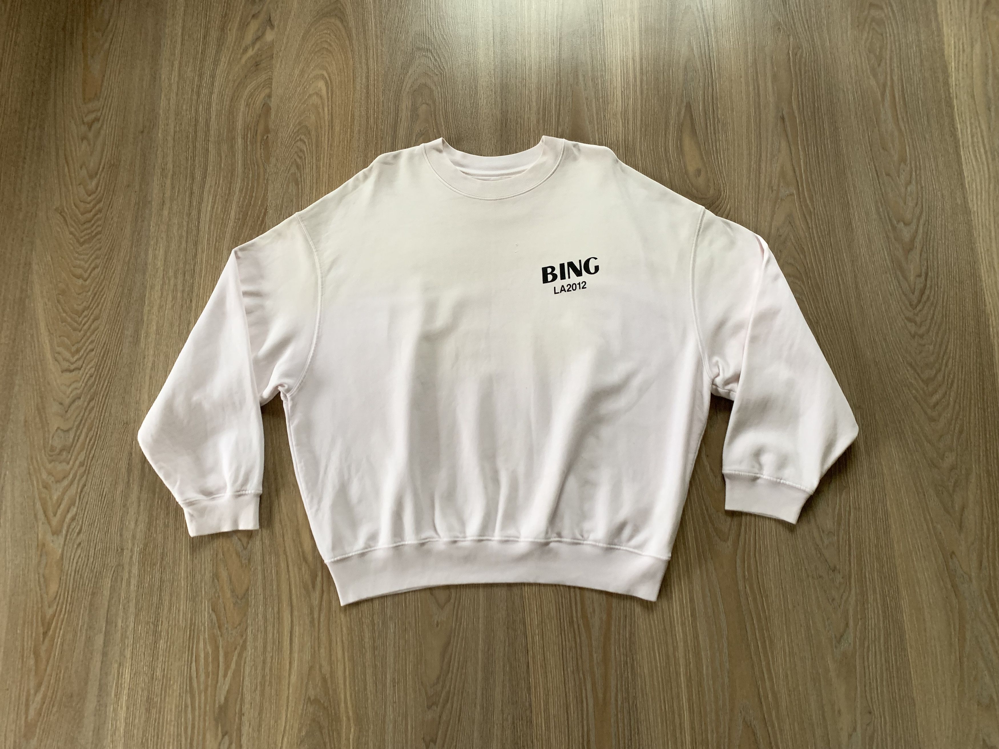 Anine Bing Anine Bing LA Beige Printed Sweatshirt 2012 Size L / US 10 / IT 46 - 13 Thumbnail