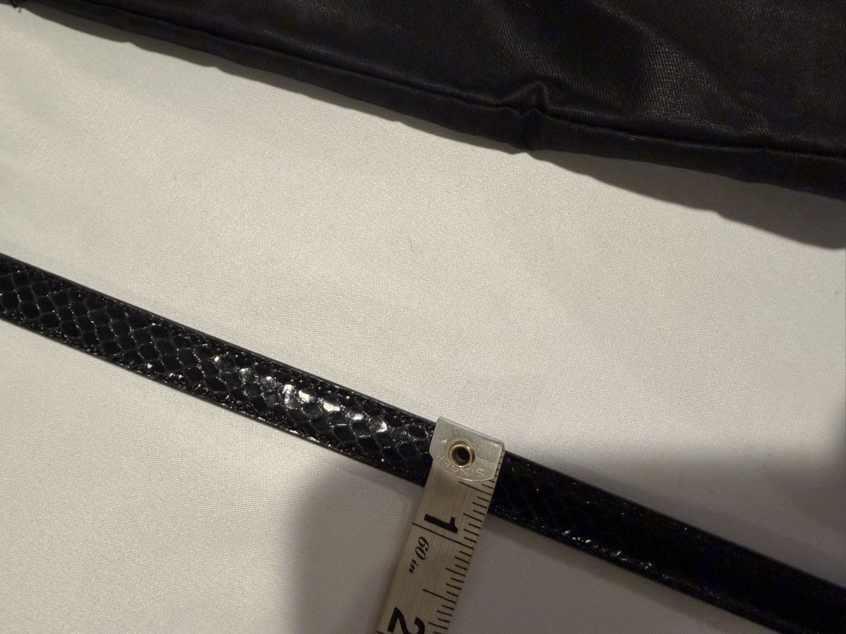 Saint Laurent Paris Saint Laurent skinny croc embossed belt. 70/30 Size 30 - 3 Thumbnail