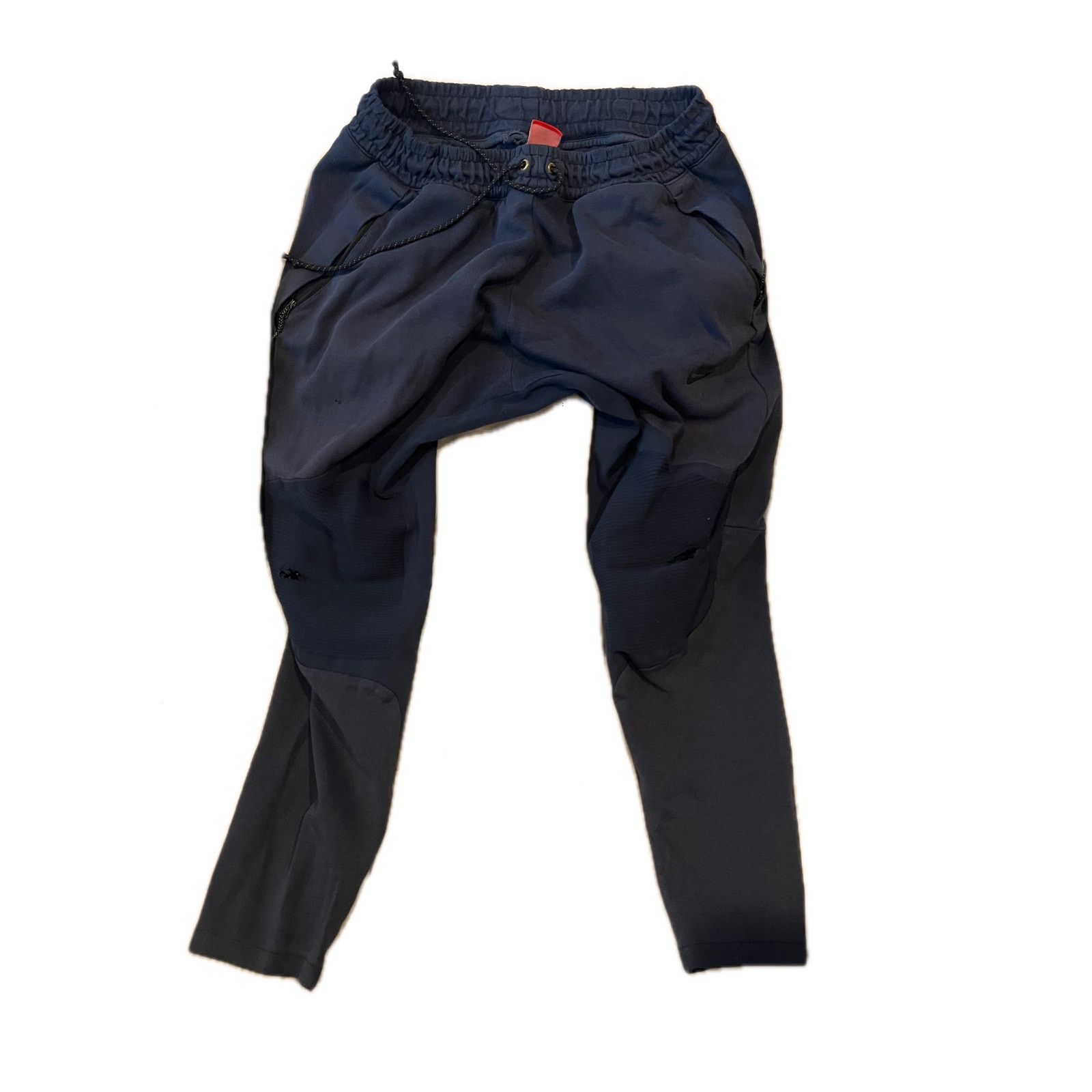 Nike Nike Black Gray Cuffed Ankle Cargo Sweatpants Mens Size L Size US 36 / EU 52 - 1 Thumbnail