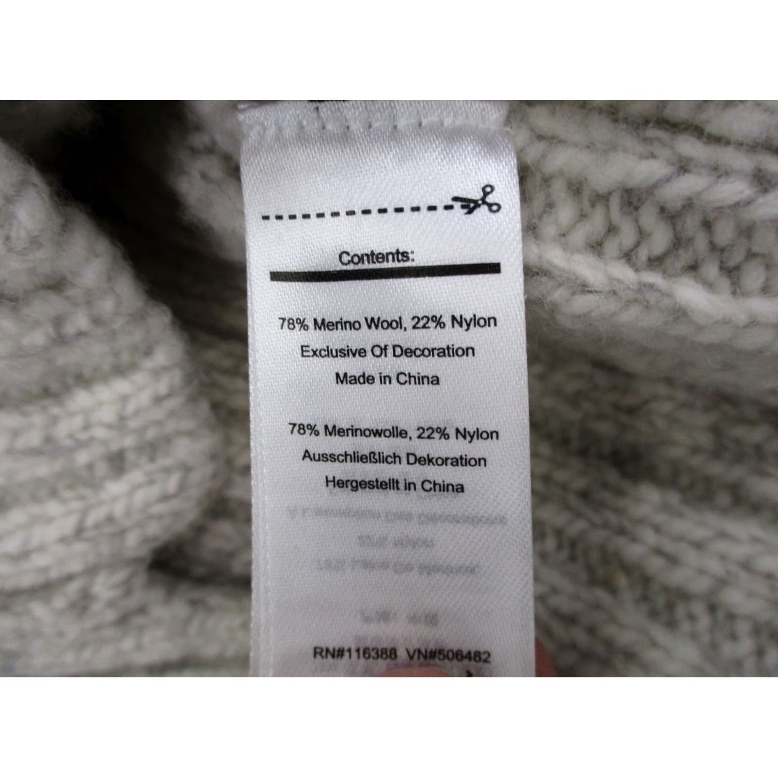 Smartwool SmartWool Sweater Womens S White Merino Wool Cable-Knit Pullover Cozy Winter Top Size S / US 4 / IT 40 - 7 Thumbnail